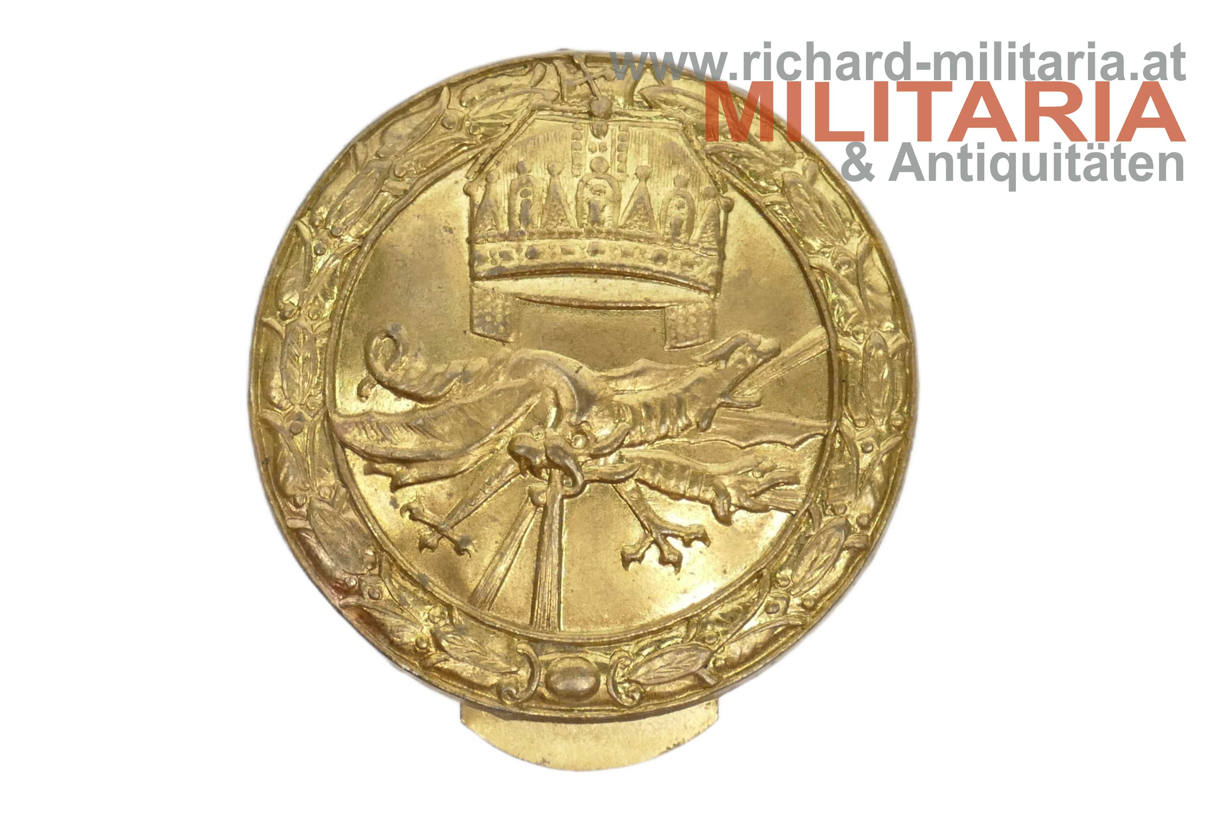 königl.-ungar. Honvèd Maschinengewehr-Schützenauszeichnung 1908