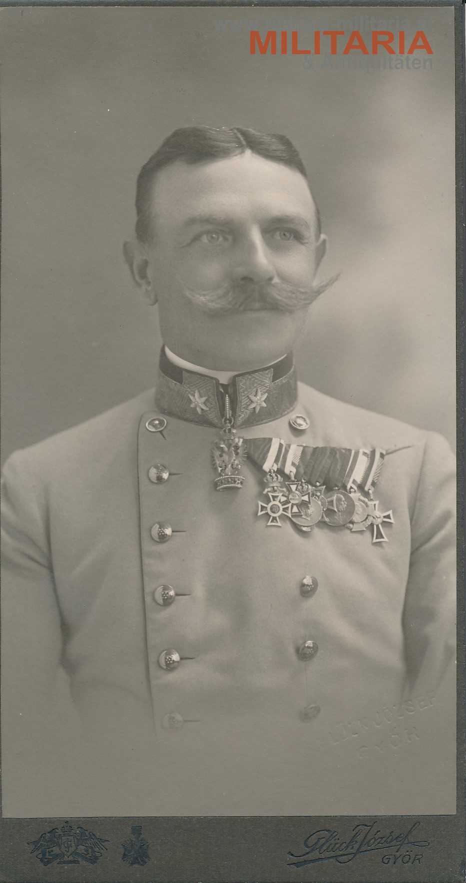k.u.k. Generalmajor (Generaloberst) Hermann Kusmanek von Burgneustädten - Der Löwe von Przemysl