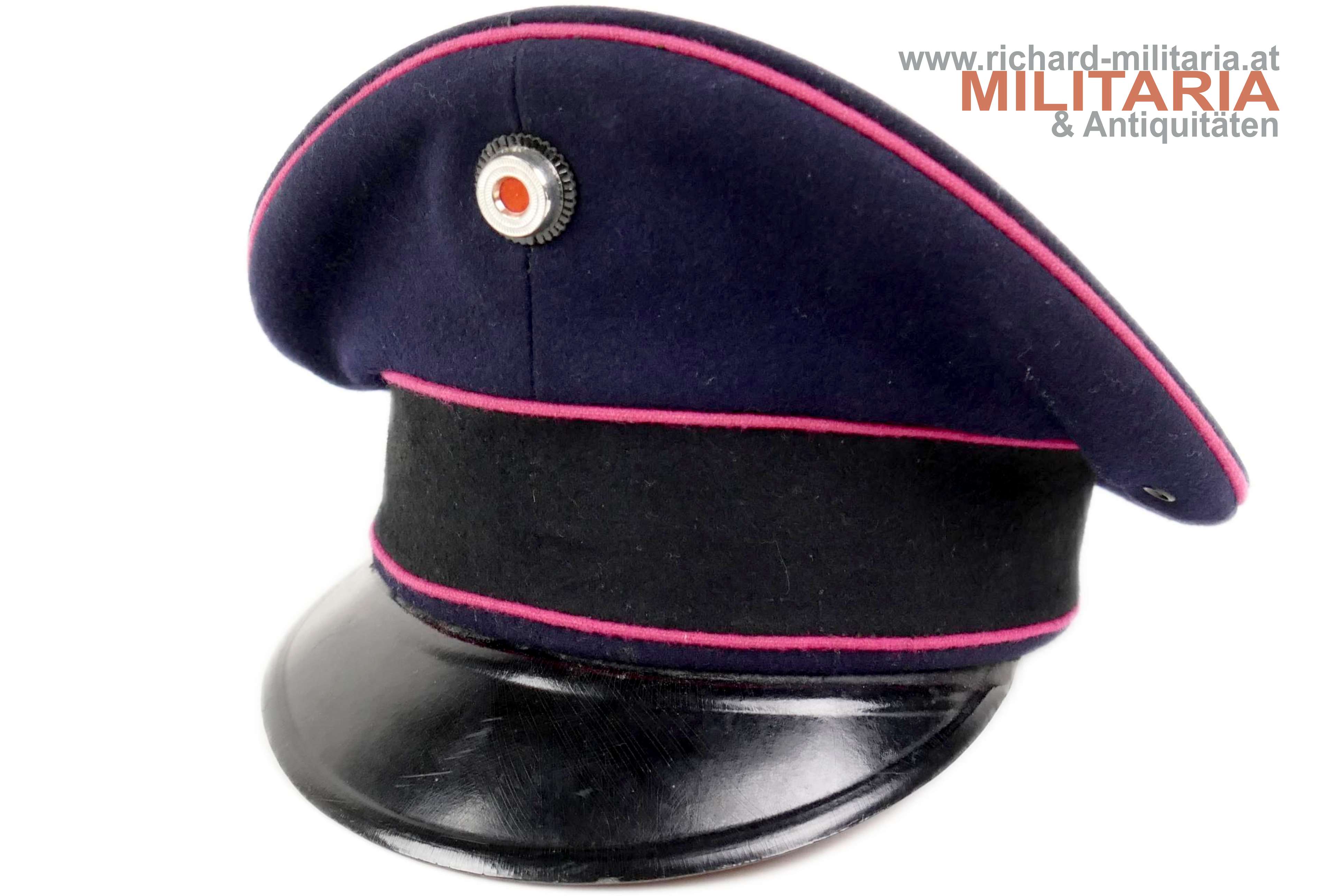 III. Reich - Schirmmütze der Feuerschutzpolizei
