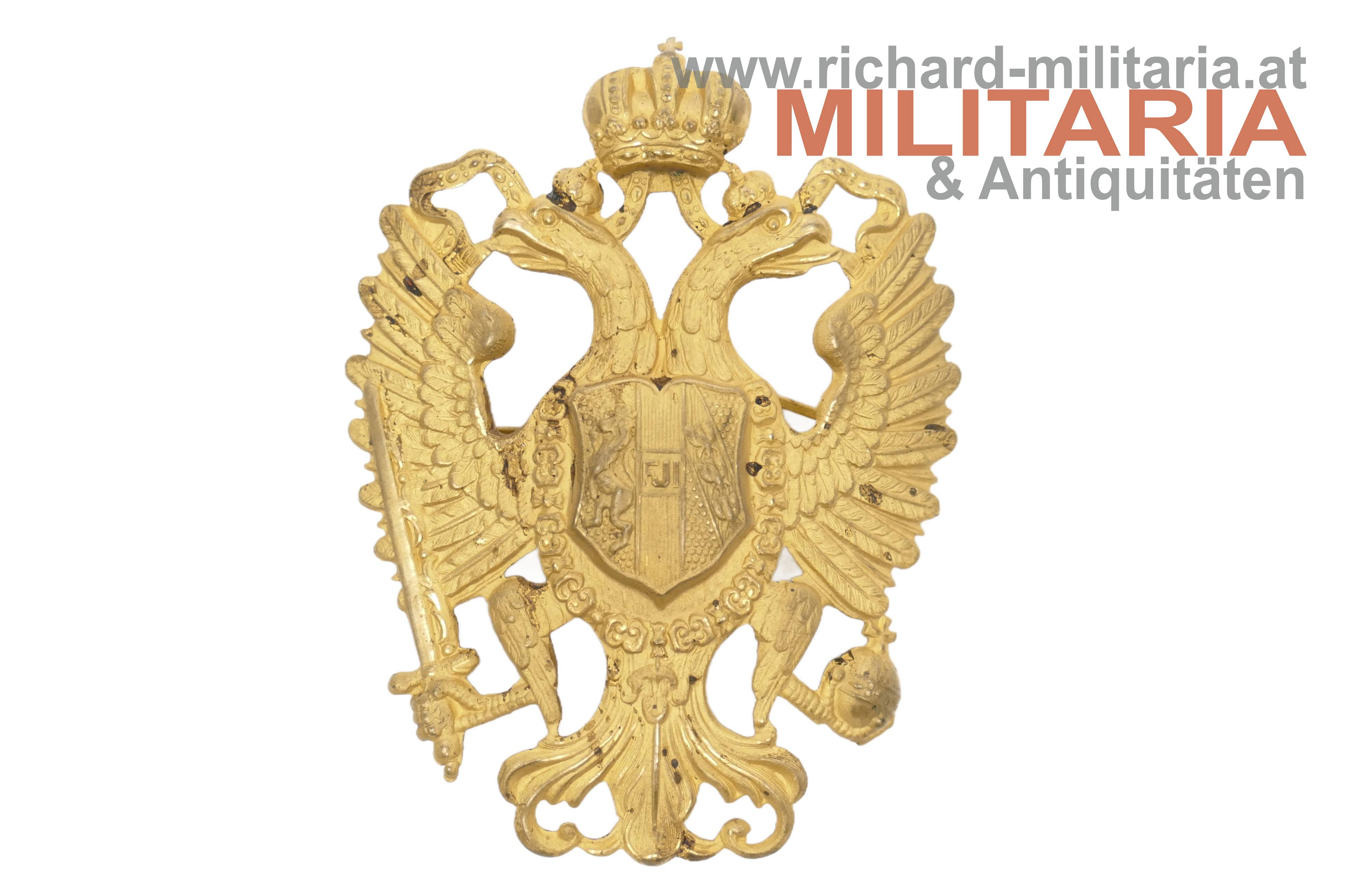 k.u.k. Doppeladler für den Infanterie-Tschako