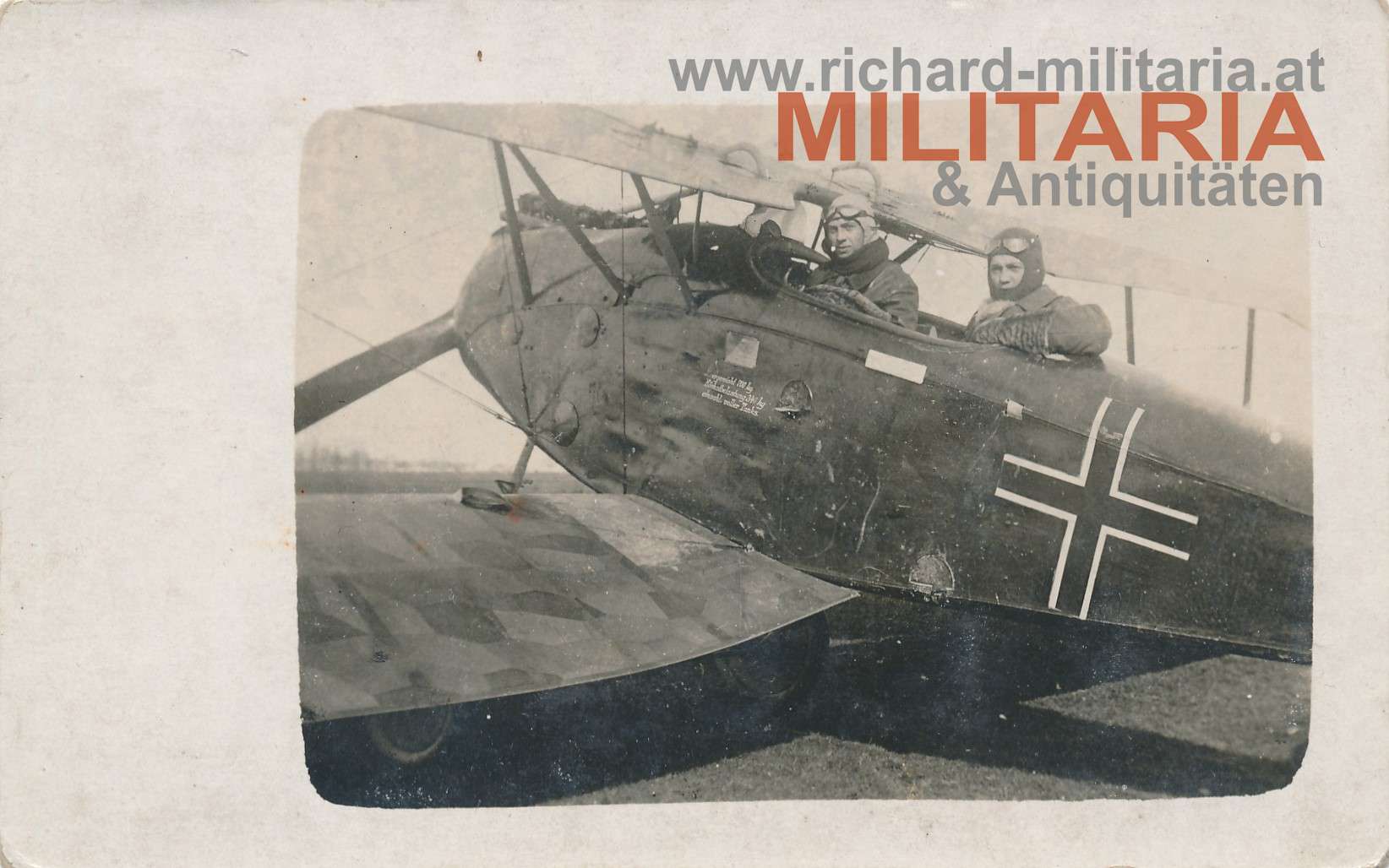 Foto 1. Weltkrieg - Jagdflugzeug