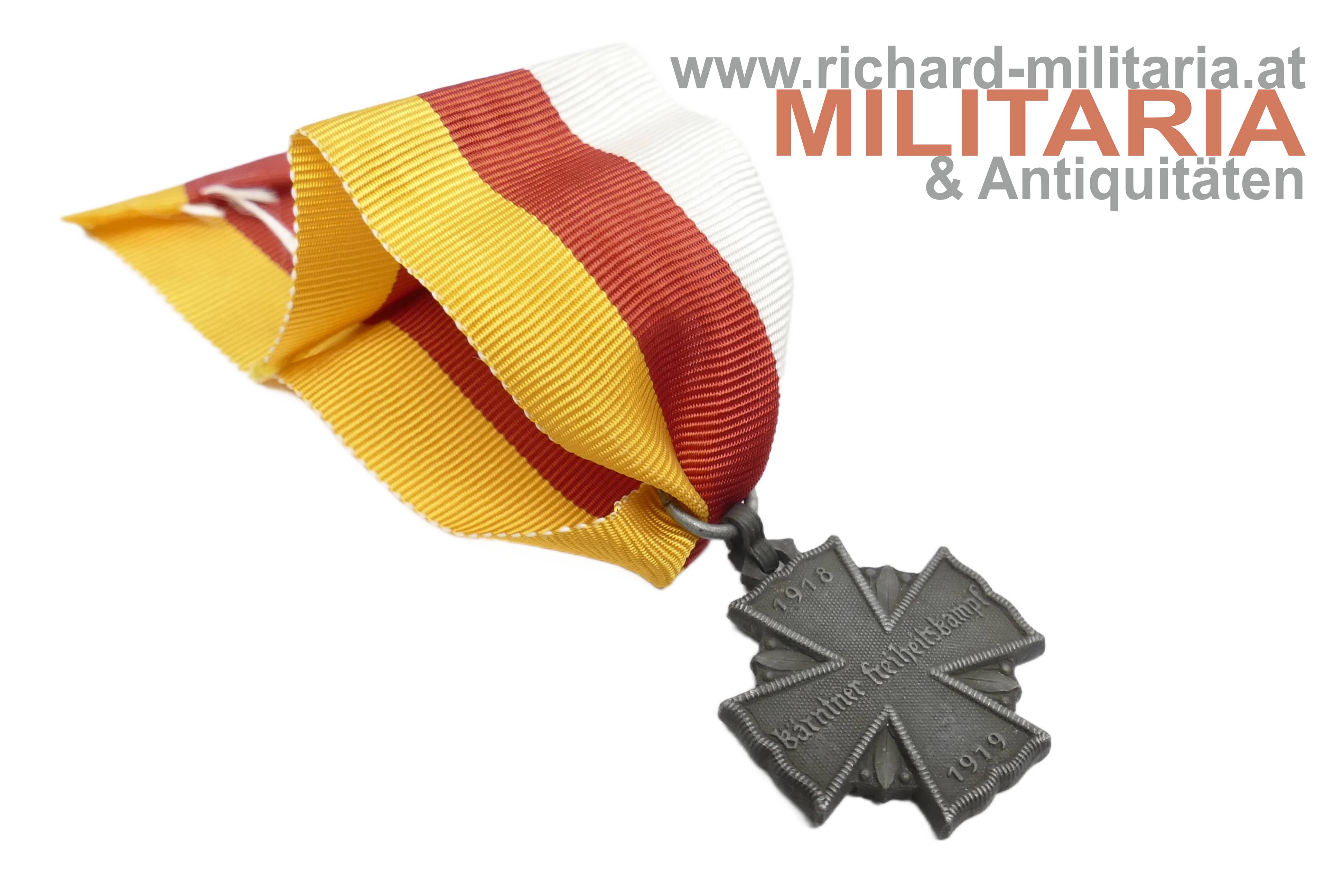 Allgemeines Kärntner Kreuz für Tapferkeit