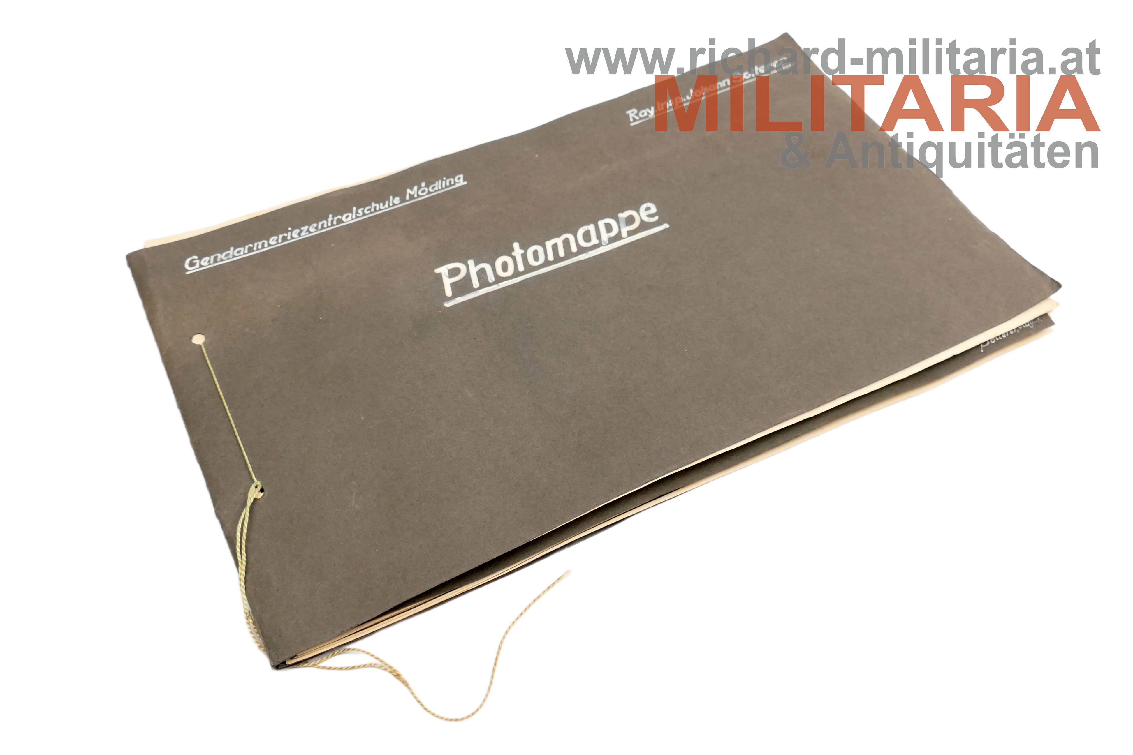 Österreich Bundesstaat - Schulungs-Photomappe - Gendarmeriezentralschule Mödling