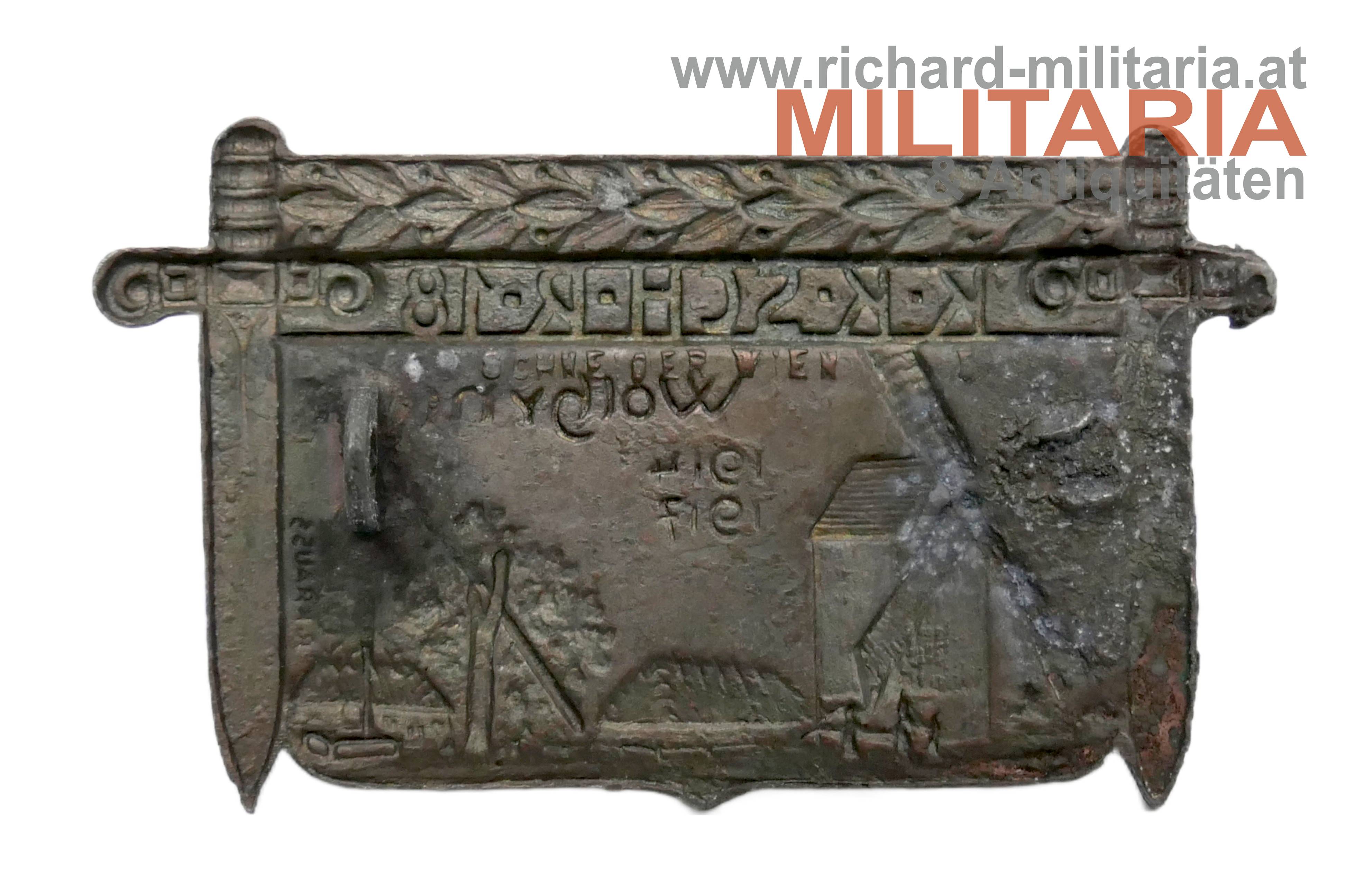 k.k. Kappenabzeichen - SCH R 18 - 1914-1917 - Wolhynien