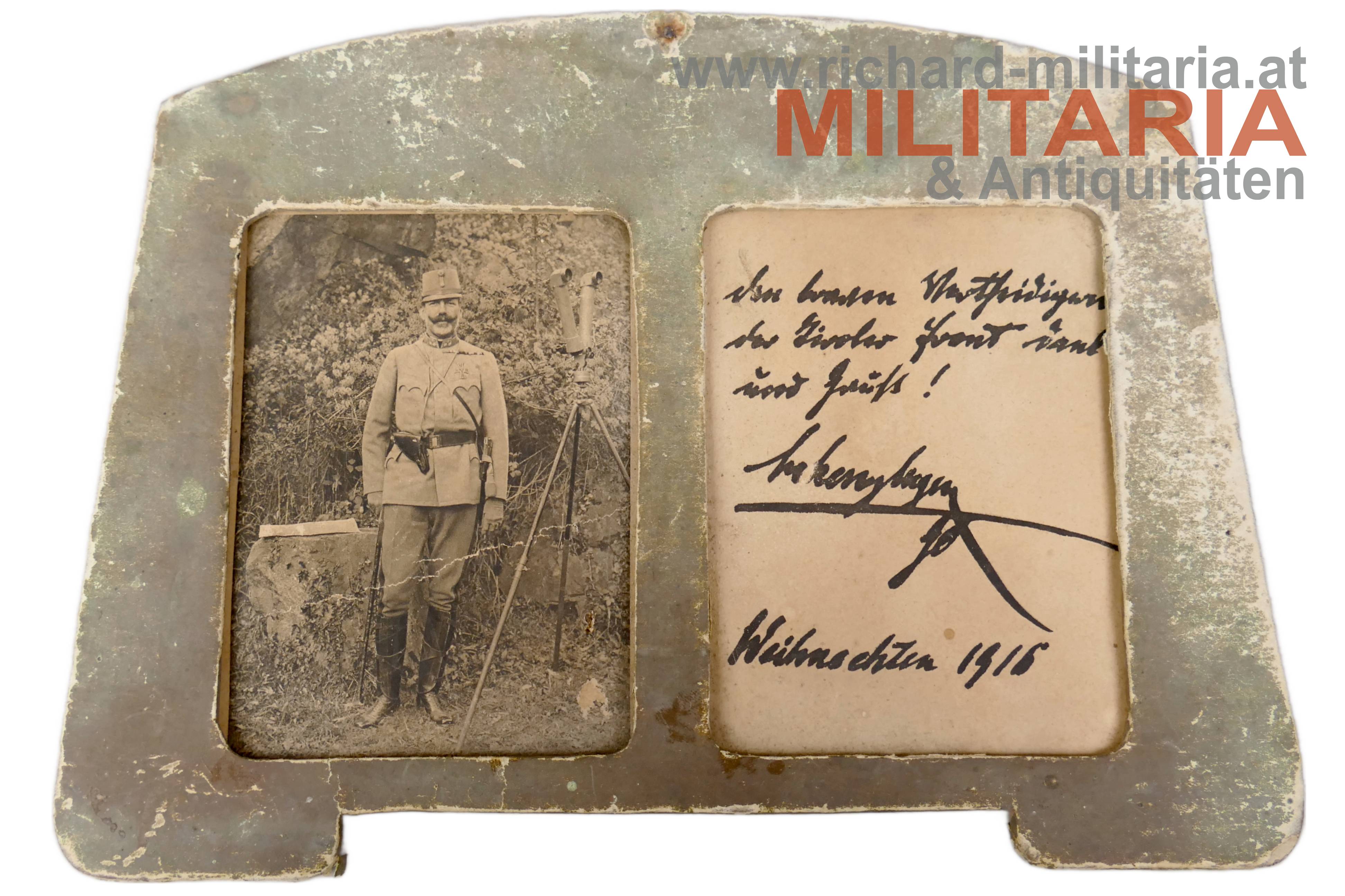 Erzherzog Eugen - den tapferen Verteidigern der Tiroler Front - Weihnachten 1916 