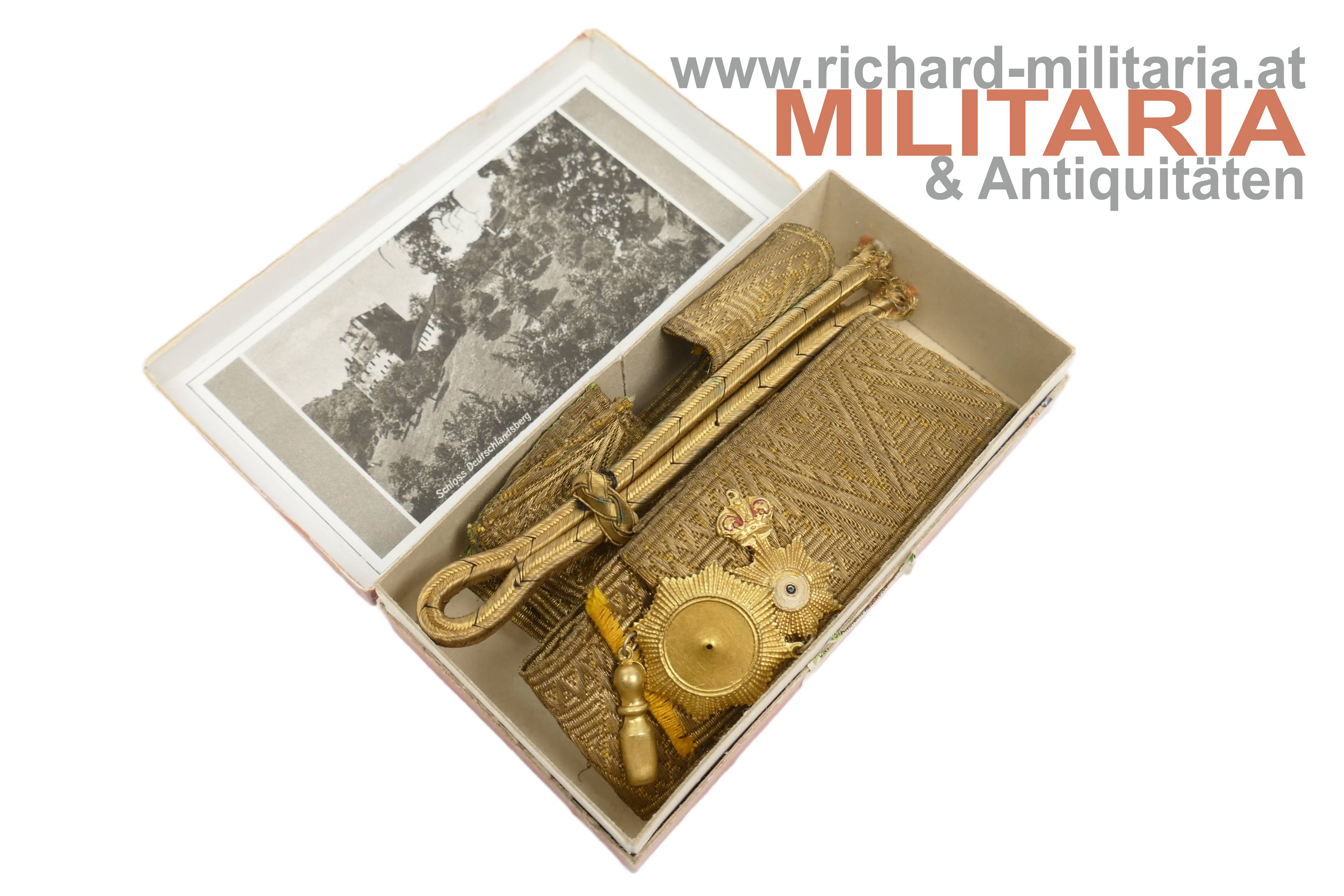 Effektennachlass eines Artillerie-Stabsoffiziers