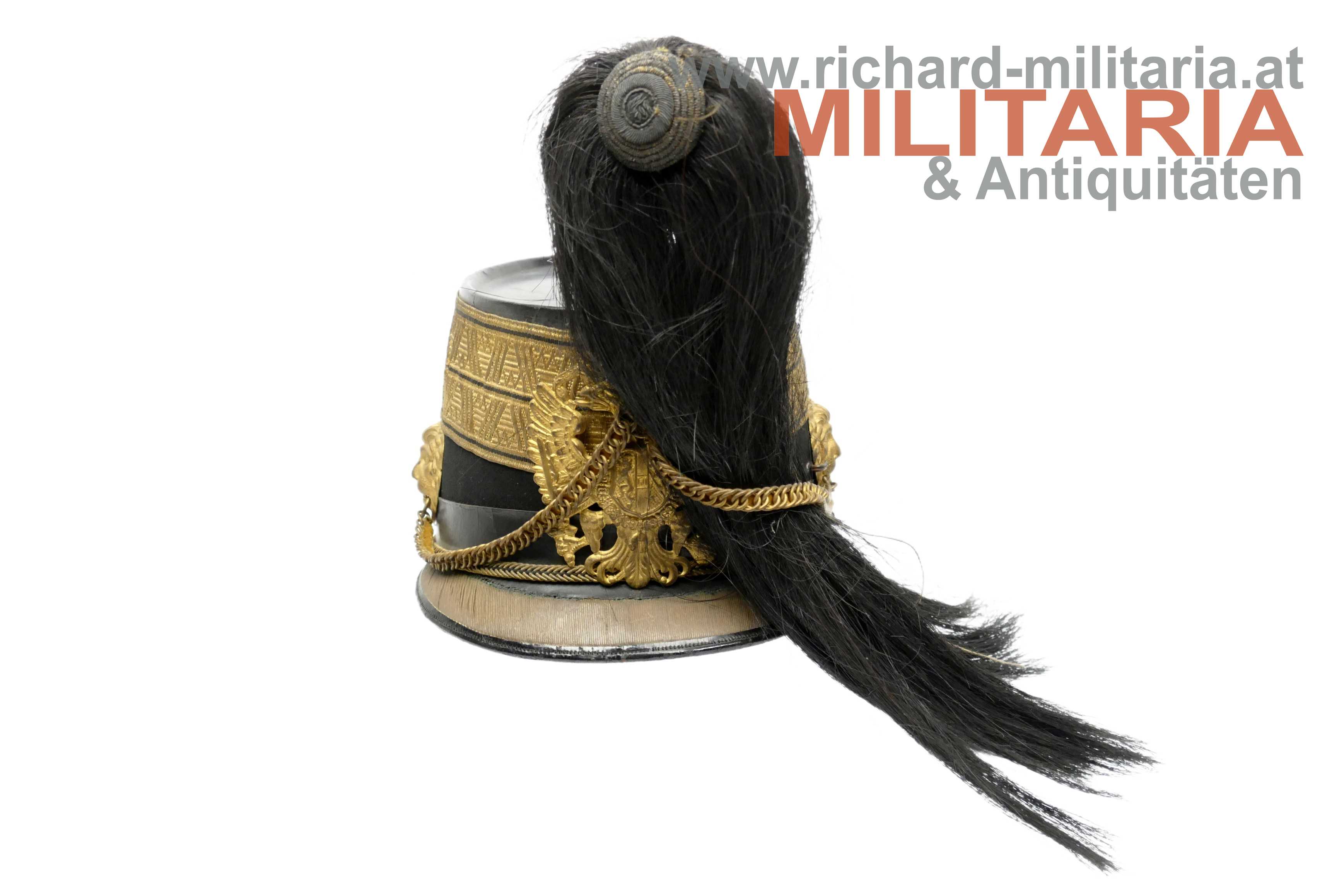 k.u.k. Artillerie-Tschako Hauptmann