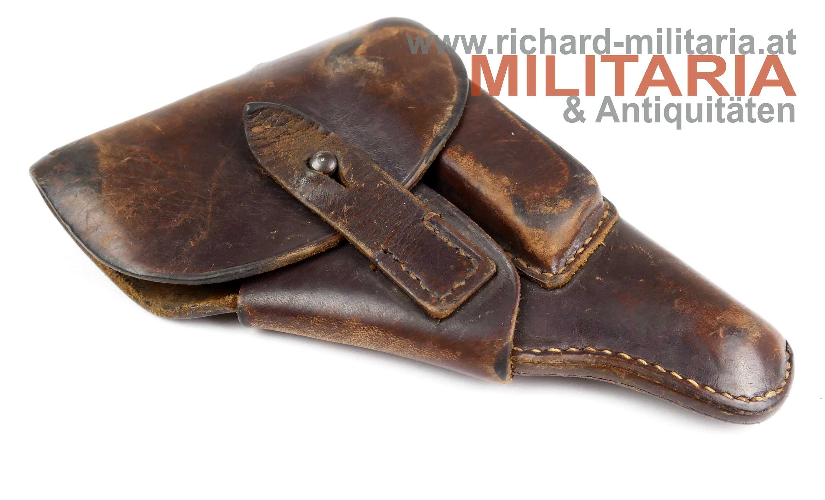 Pistolentasche - Leder f. Pistole Kal. 7,65mm - LPBy. 