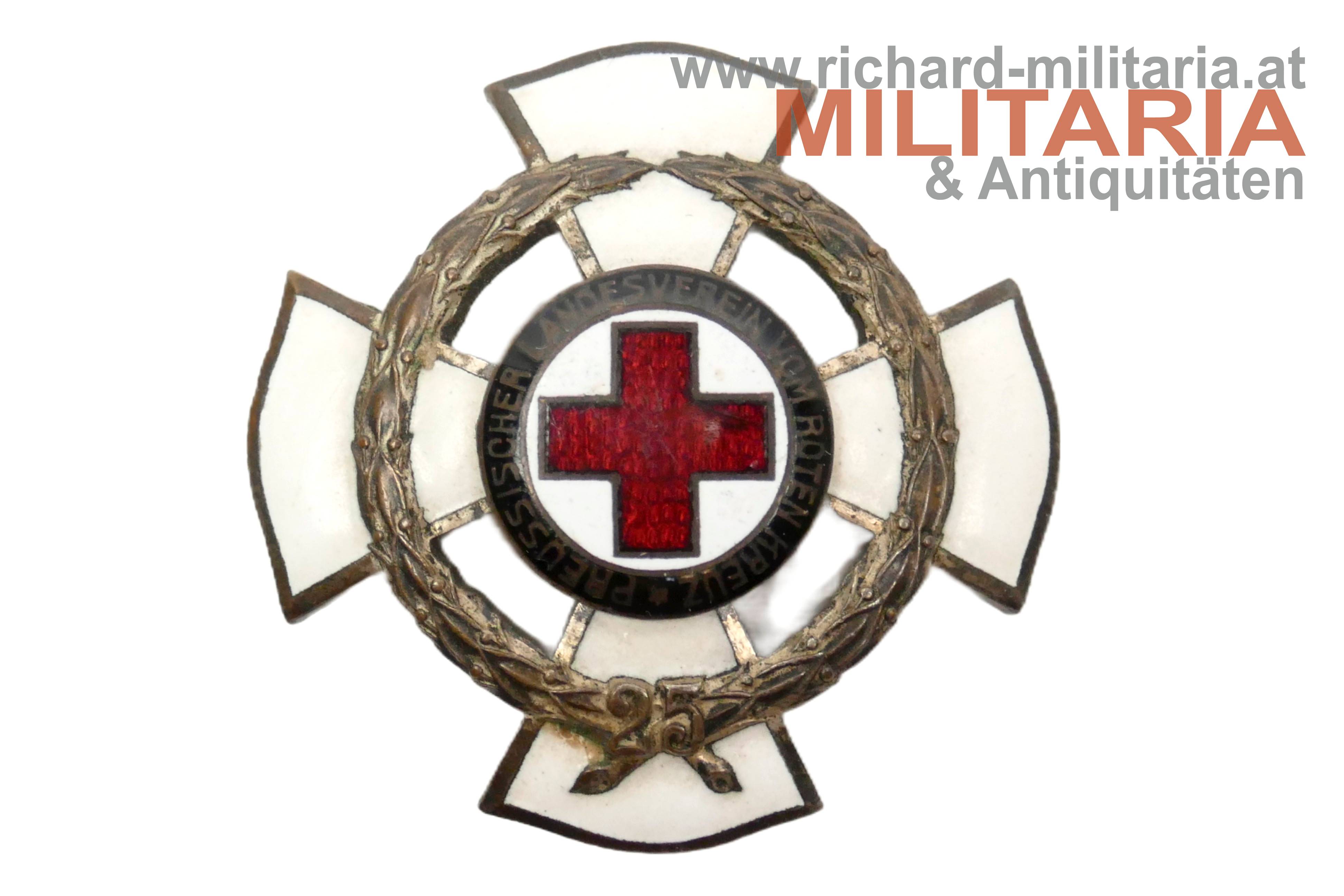 Preußischer Landesvereins vom Roten Kreuz - Ehrenzeichen 2. Klasse - Nr. 123