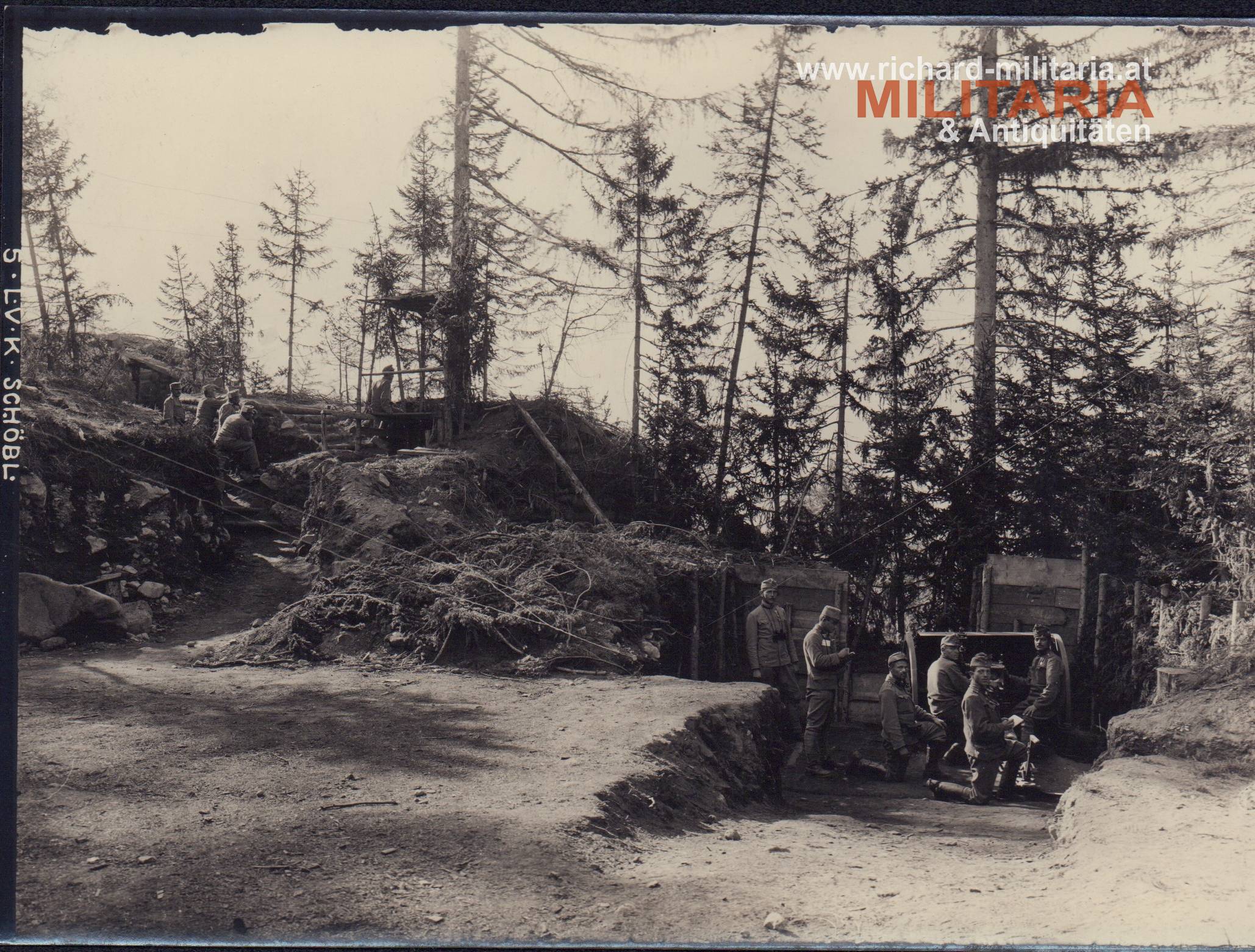 k.u.k. Batterie nördlich Presanella - Pressefoto
