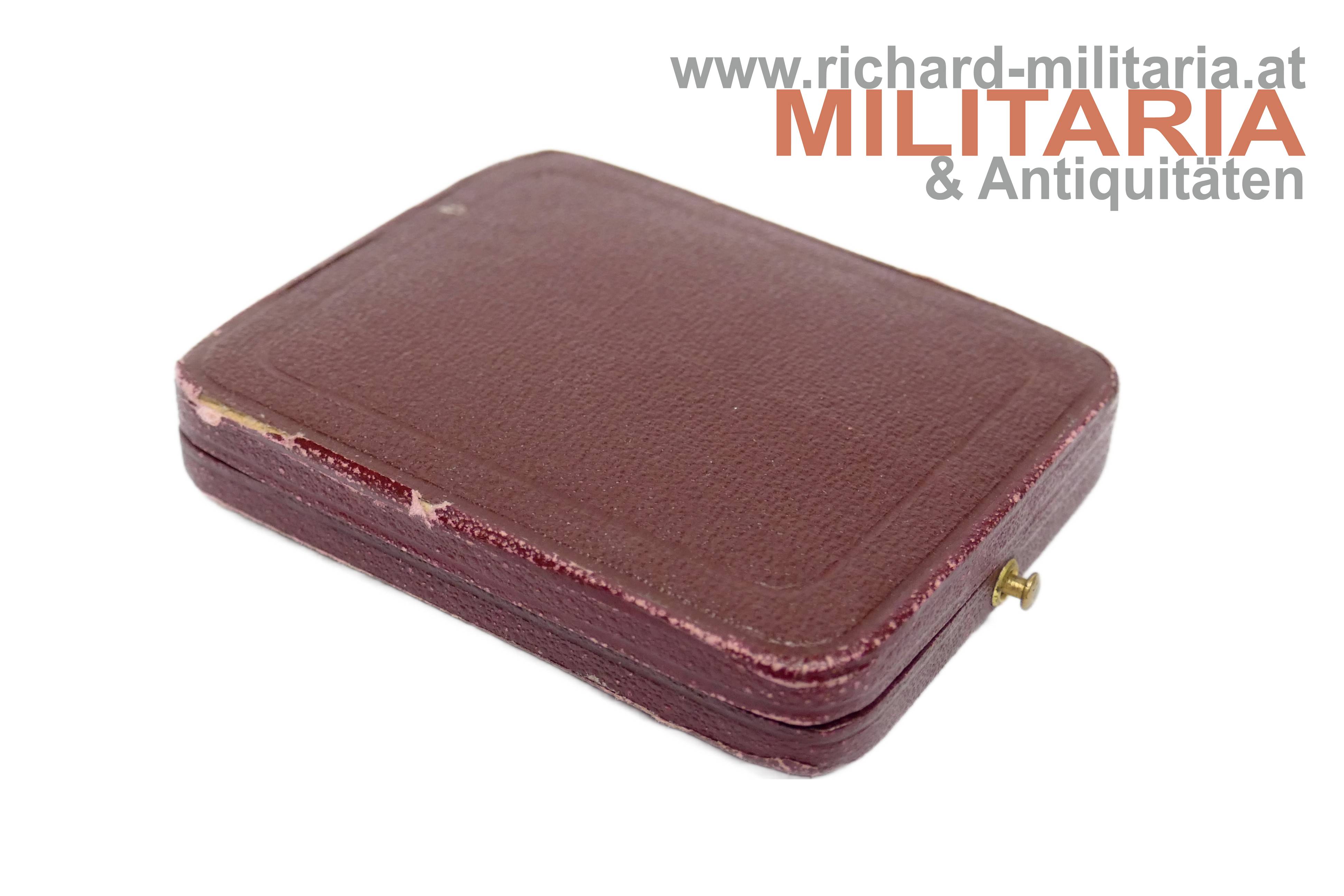 k.u.k. Kriegsmarine - Etui zum Marine-Chronometer - Brüder Klumak