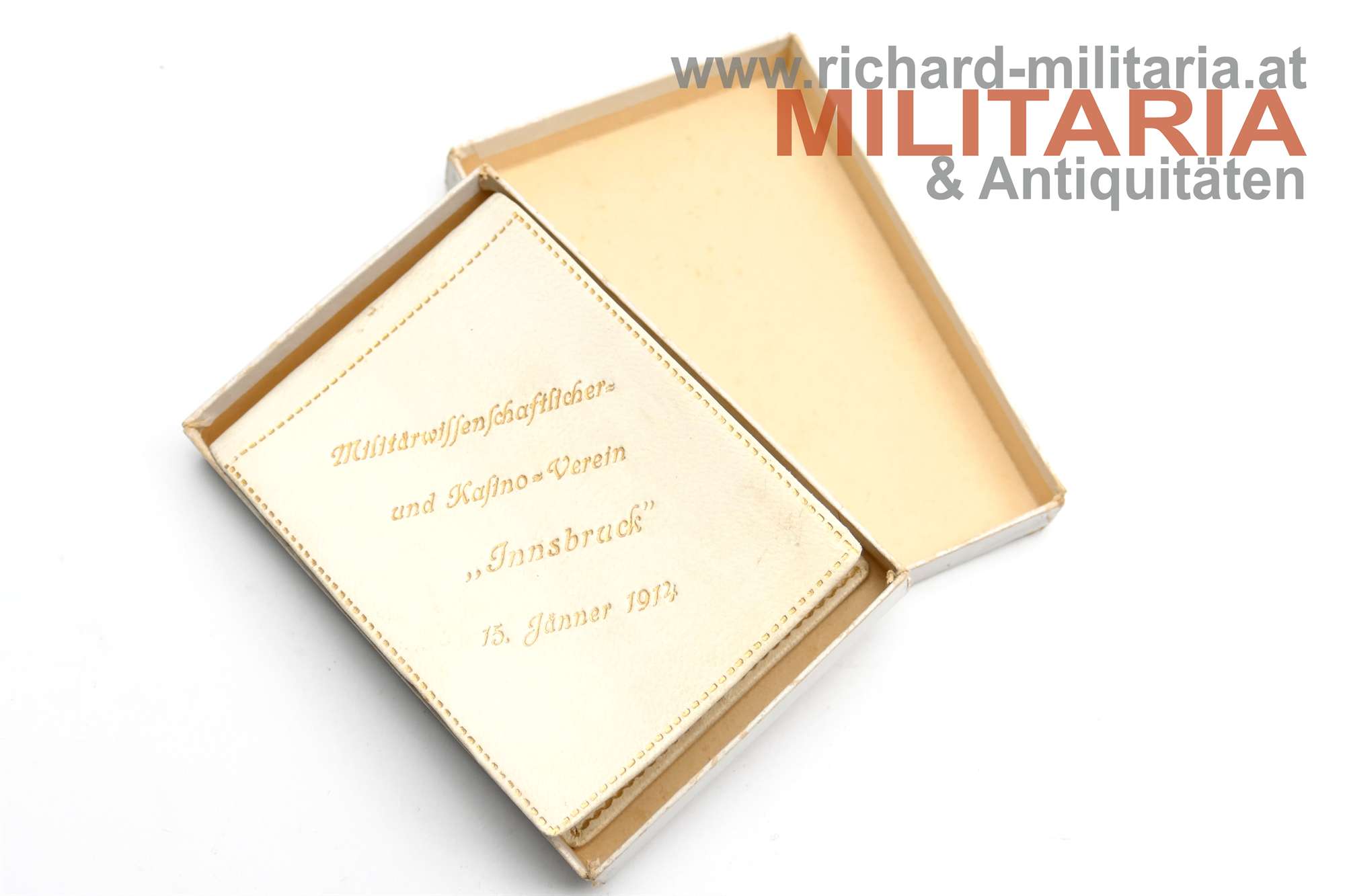 Militärwissenschaftlicher und Kasino-Verein "Innsbruck" 15. Jänner 1914 - Ballspende