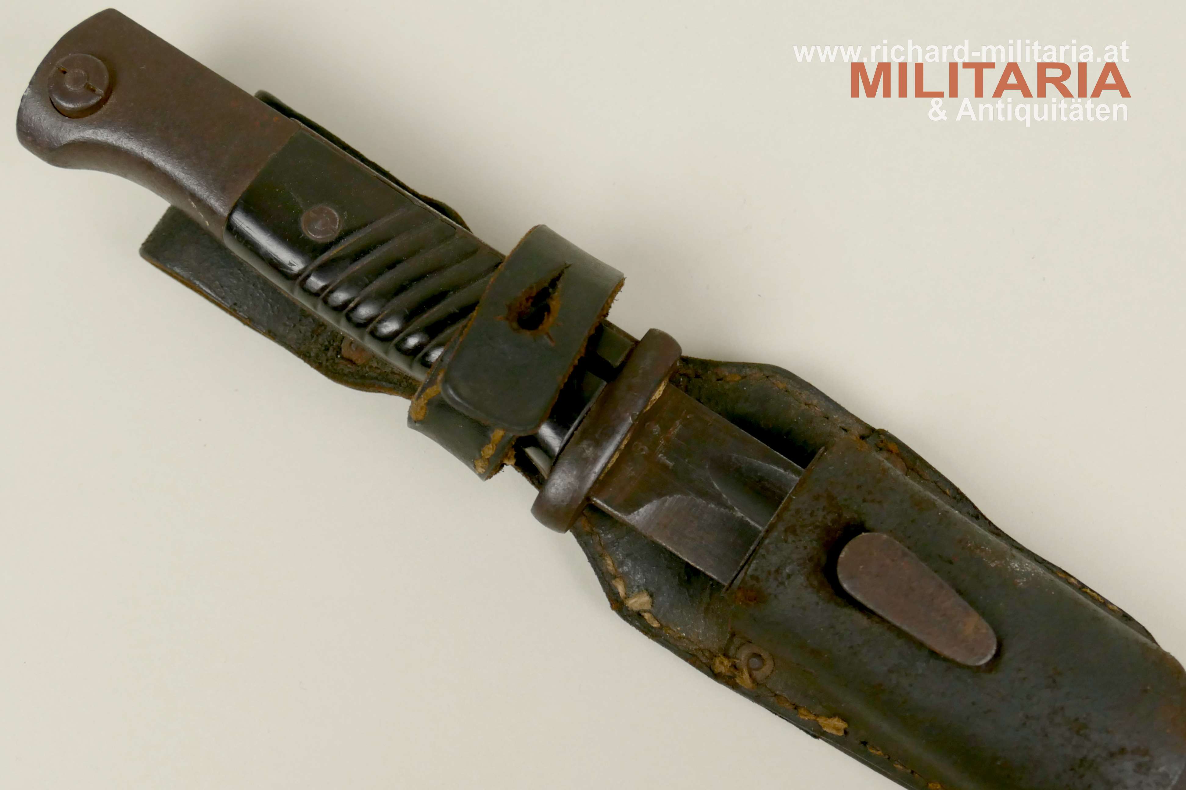Wehrmacht - Bajonett K98 - Hersteller- und nummerngleich