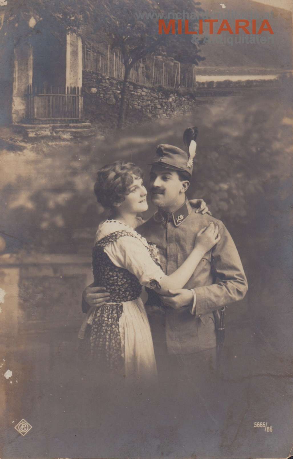 k.u.k. PK "Landesschütze mit seiner Liebsten"