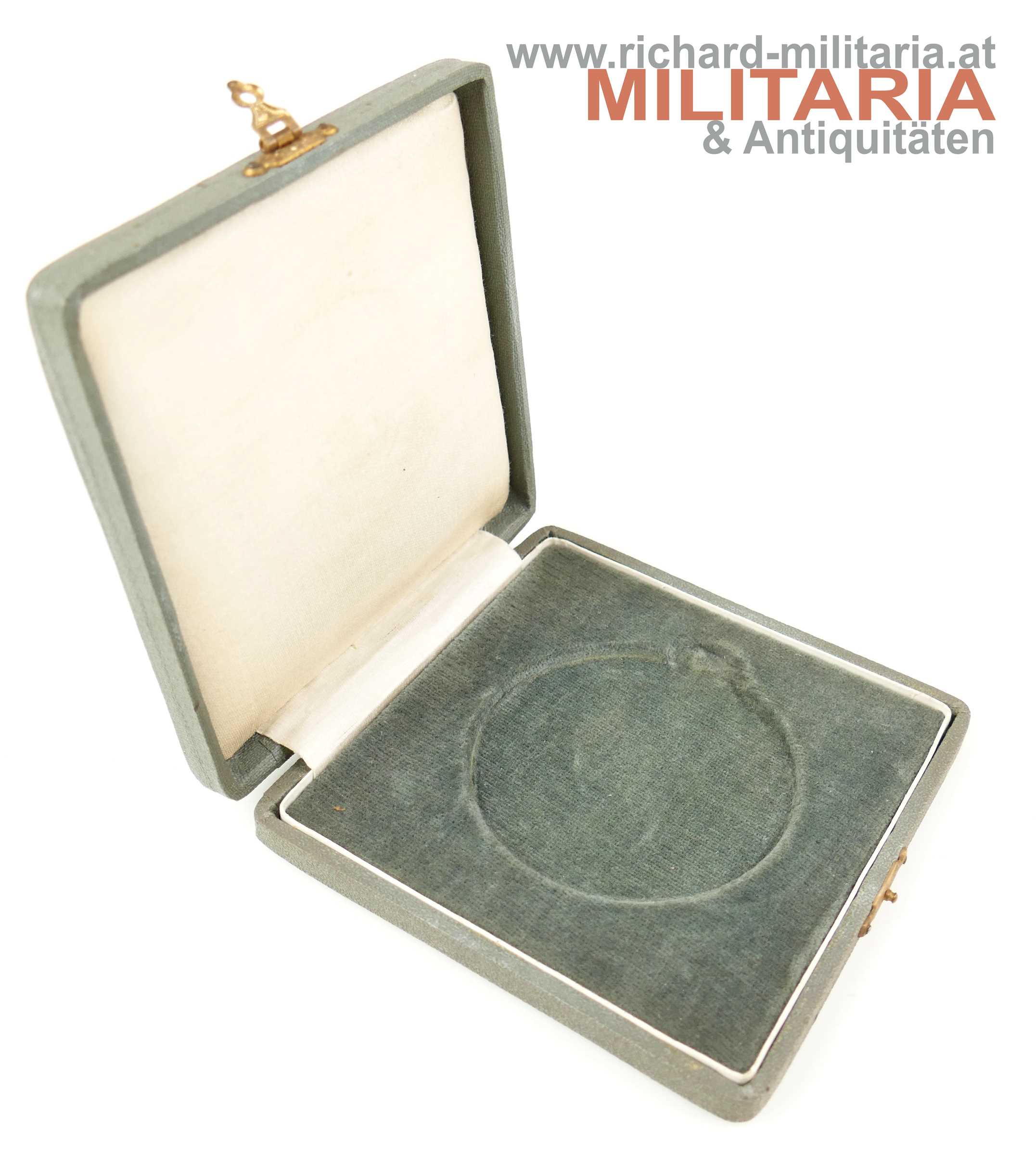 Etui - General Oberst Erzherzog Eugen Medaille - Kriegsfürsorgeamt