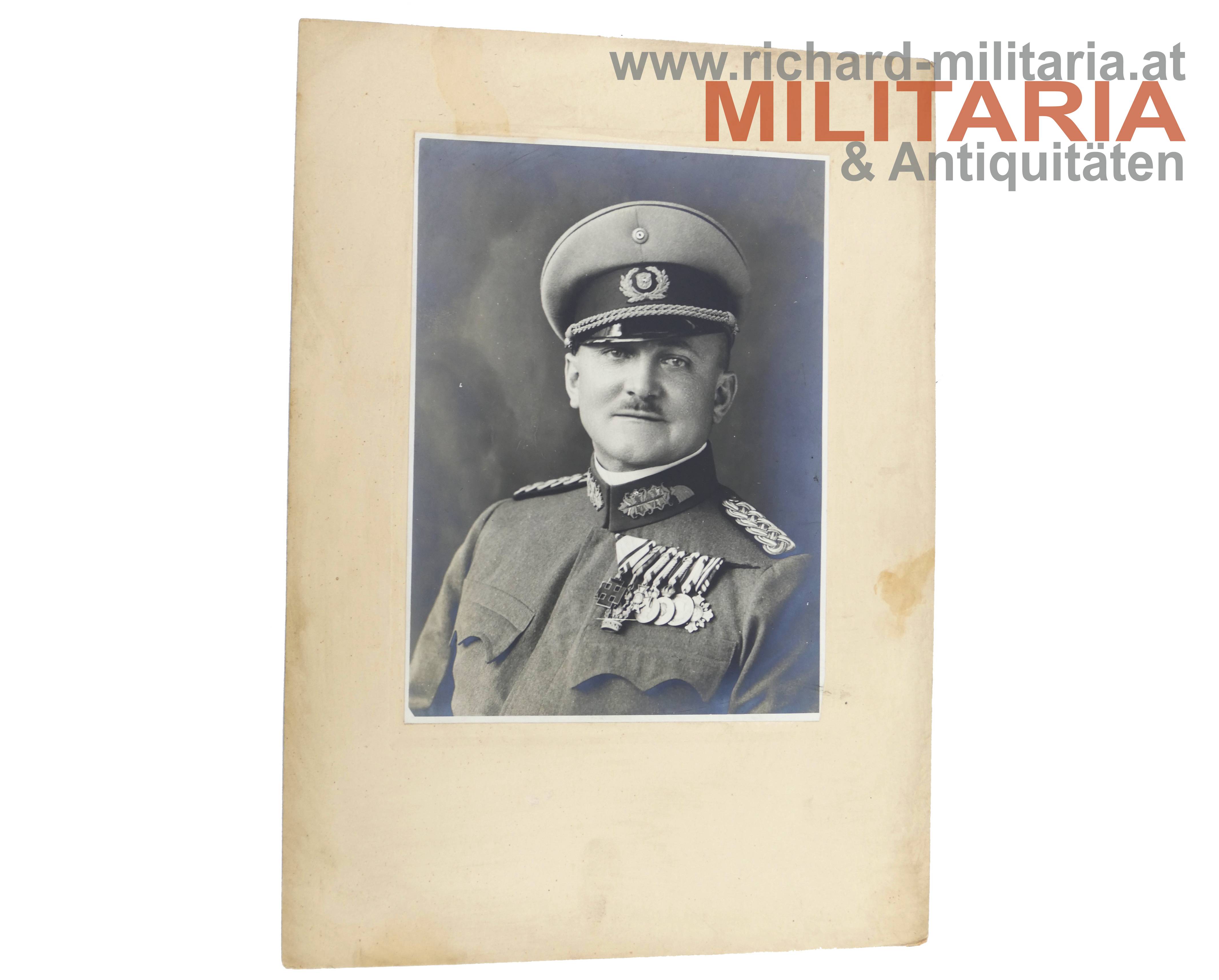 Generalmajor Orestes Adasiewic (Zolkiew/Galizien 14.6.1879 - 21.9.1937, Wien - Suizid) 