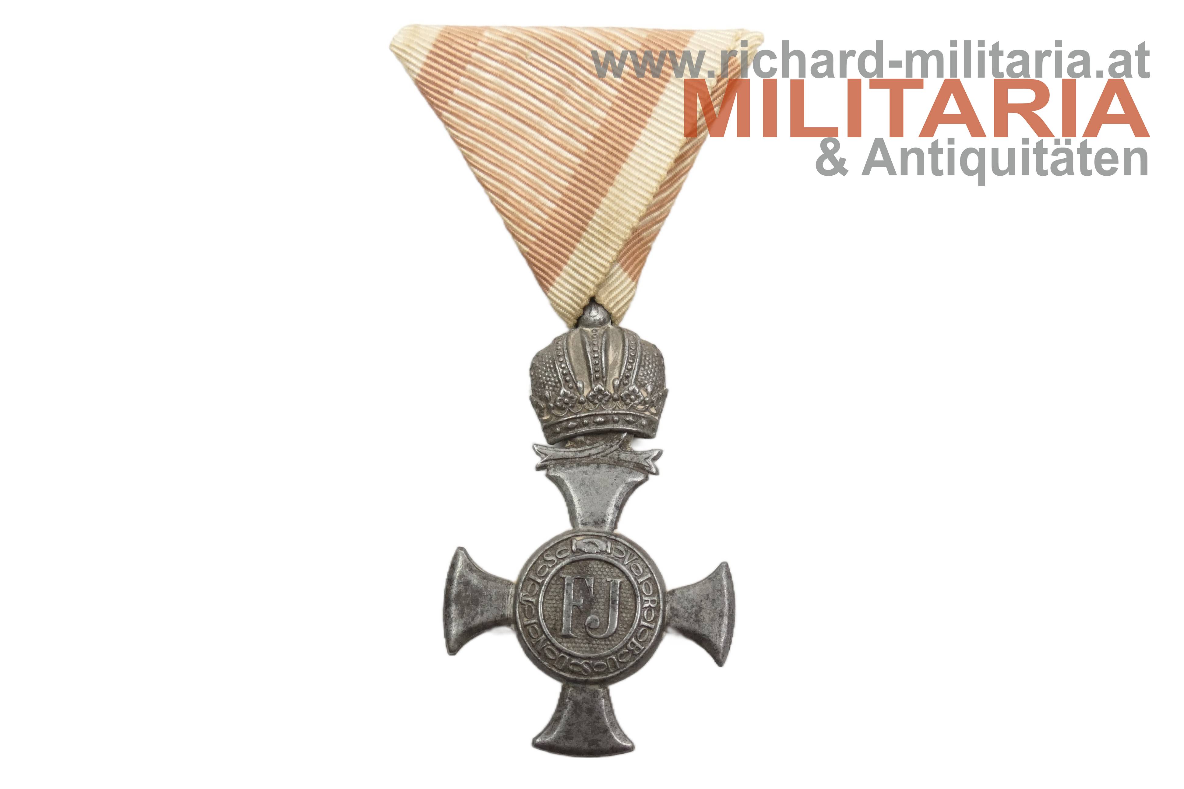 k.u.k. Eisernes Verdienstkreuz mit der Krone