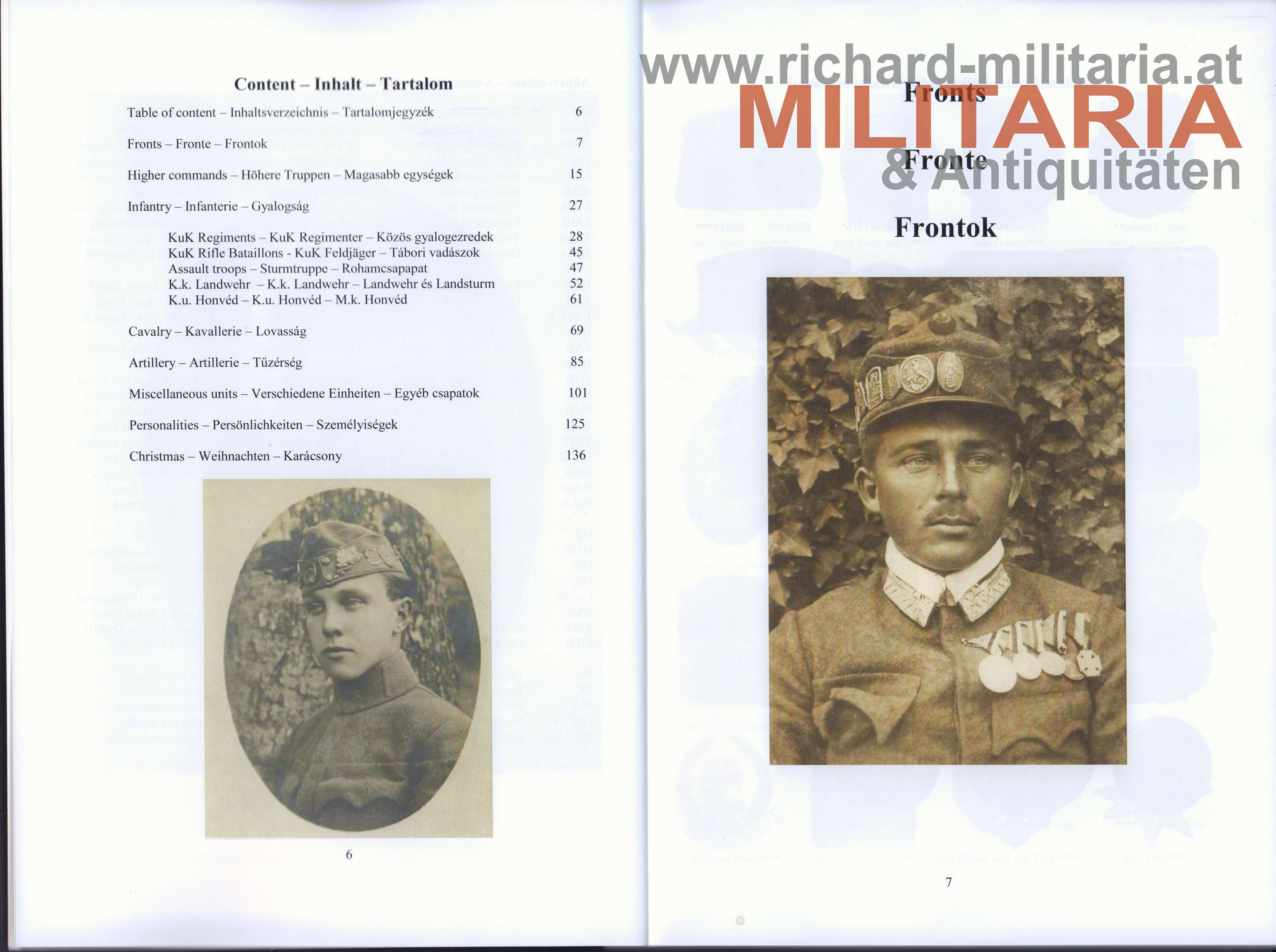 k.u.k. Kappenabzeichen Katalog - Ausgabe 2026