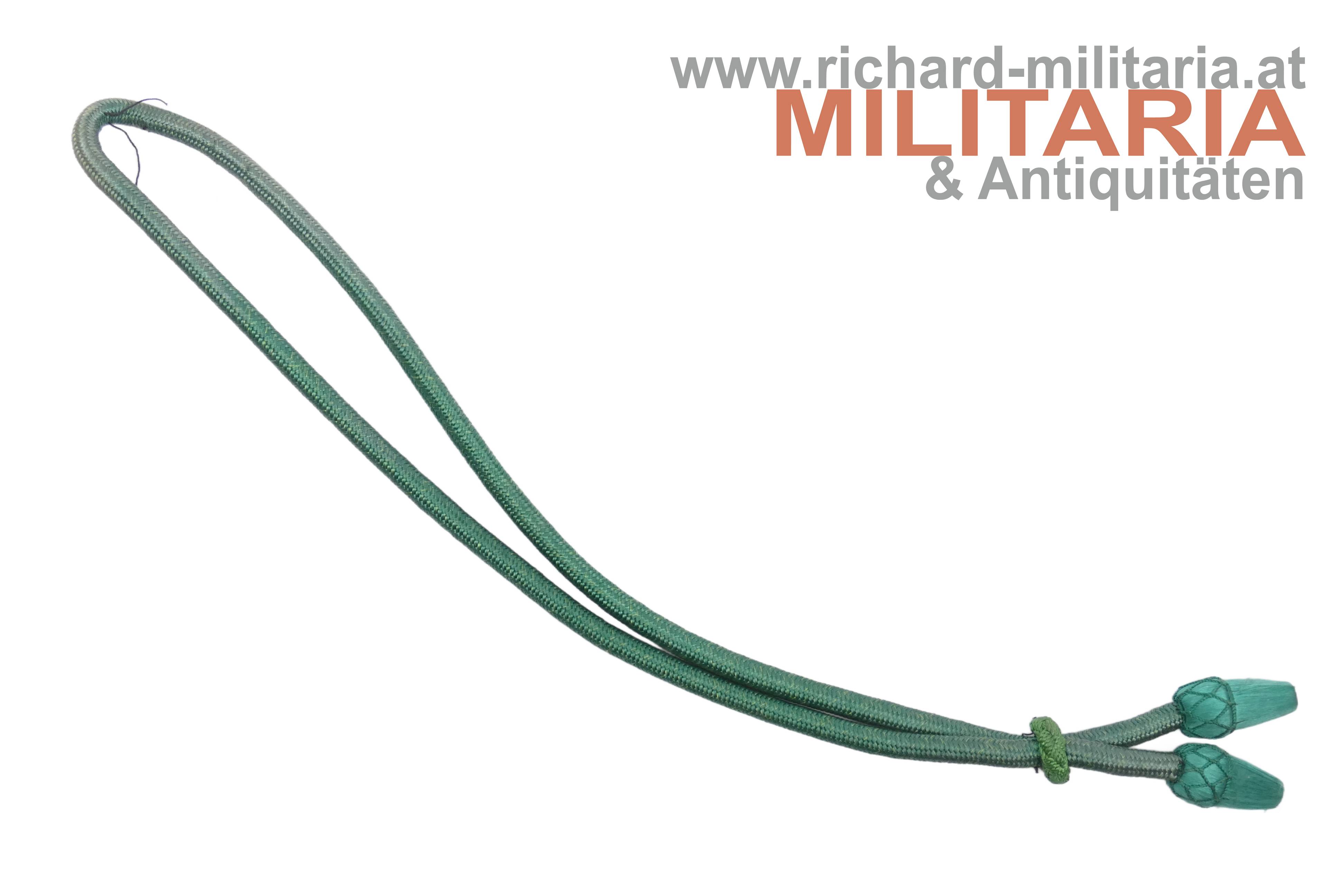 k.u.k. Hutkordel für den Jägerhut - Mannschaft