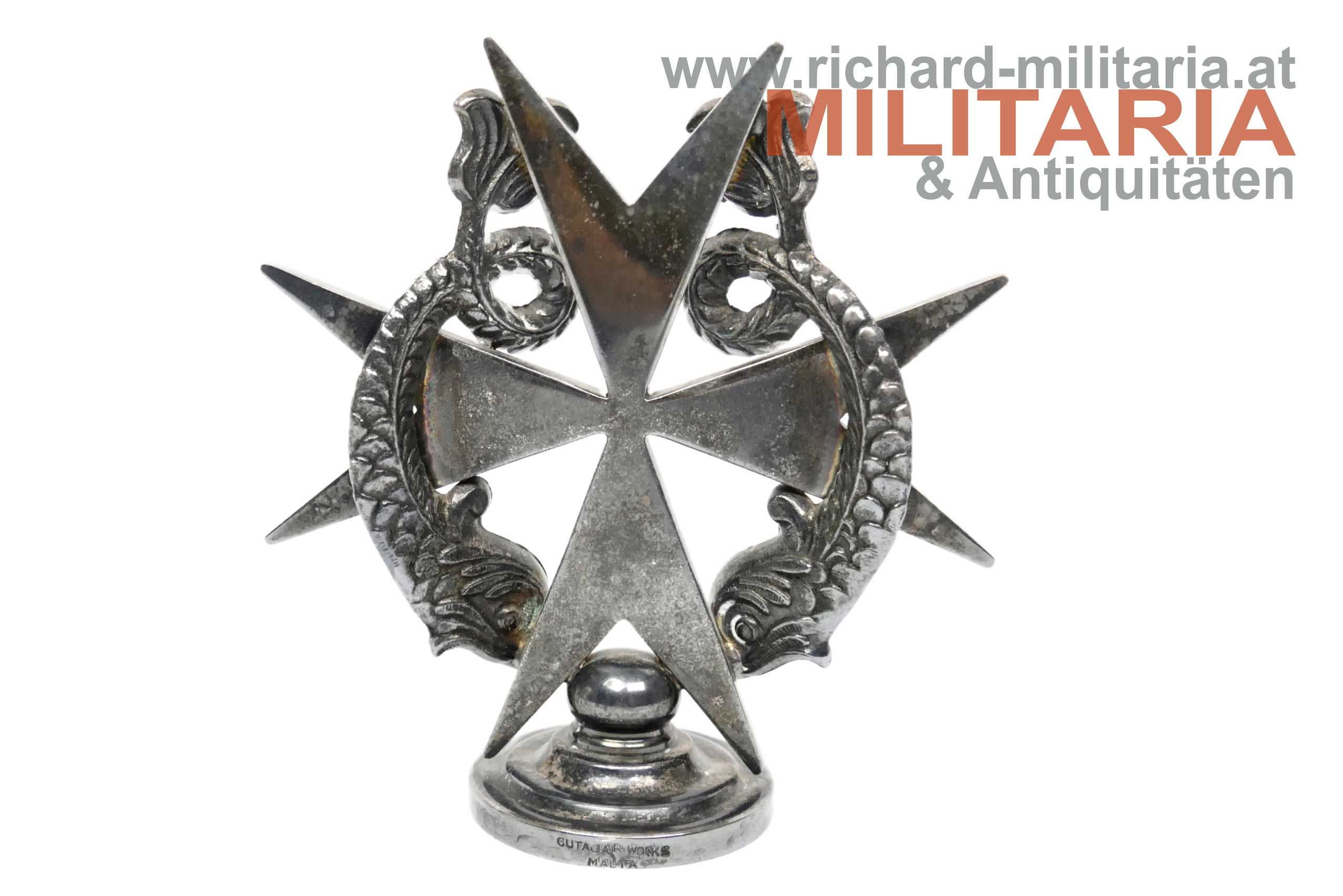 Kühlerfigur - Malteser-Kreuz um 1930