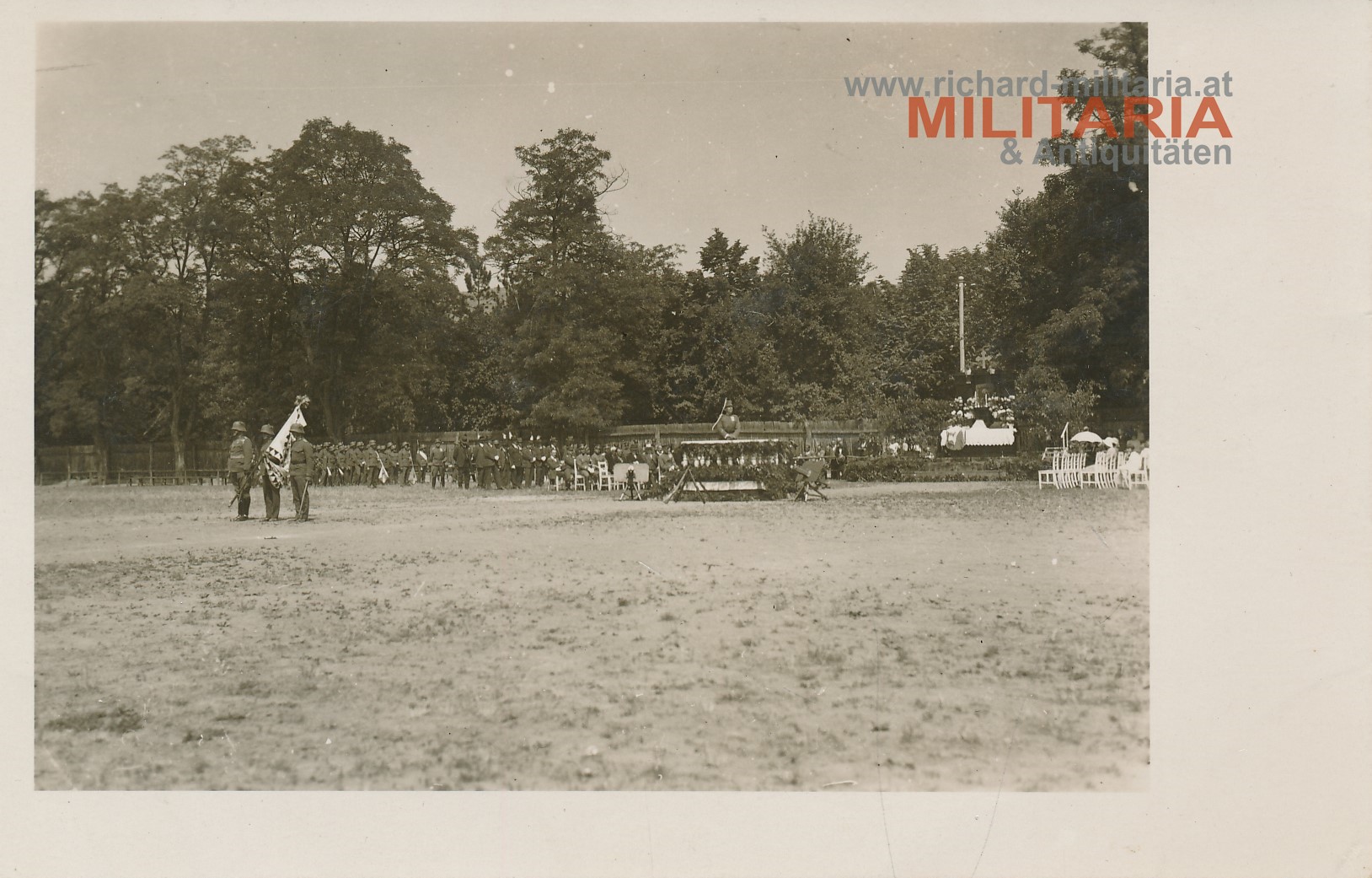 Österreich Bundesstaat - militärische Zeremonie