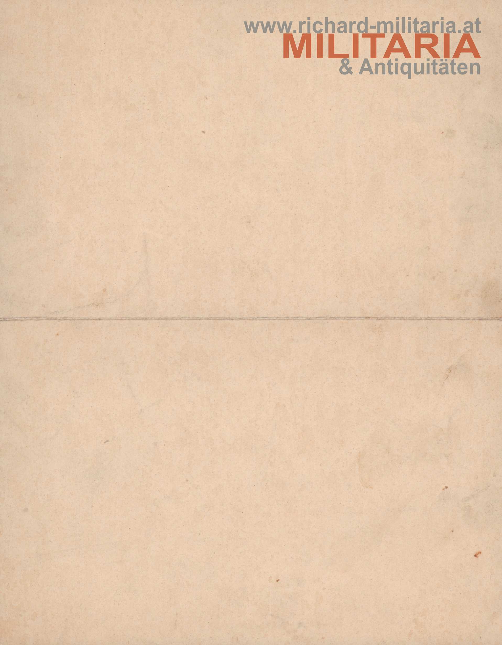 Erzherzog Eugen von Österreich - Weihnachtskarte 1915 - Südwest-Front