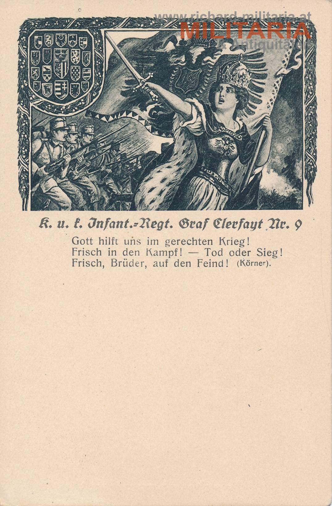 k.u.k. PK - Infanterie-Regiment Nr. 9 - Graf Clerfayt