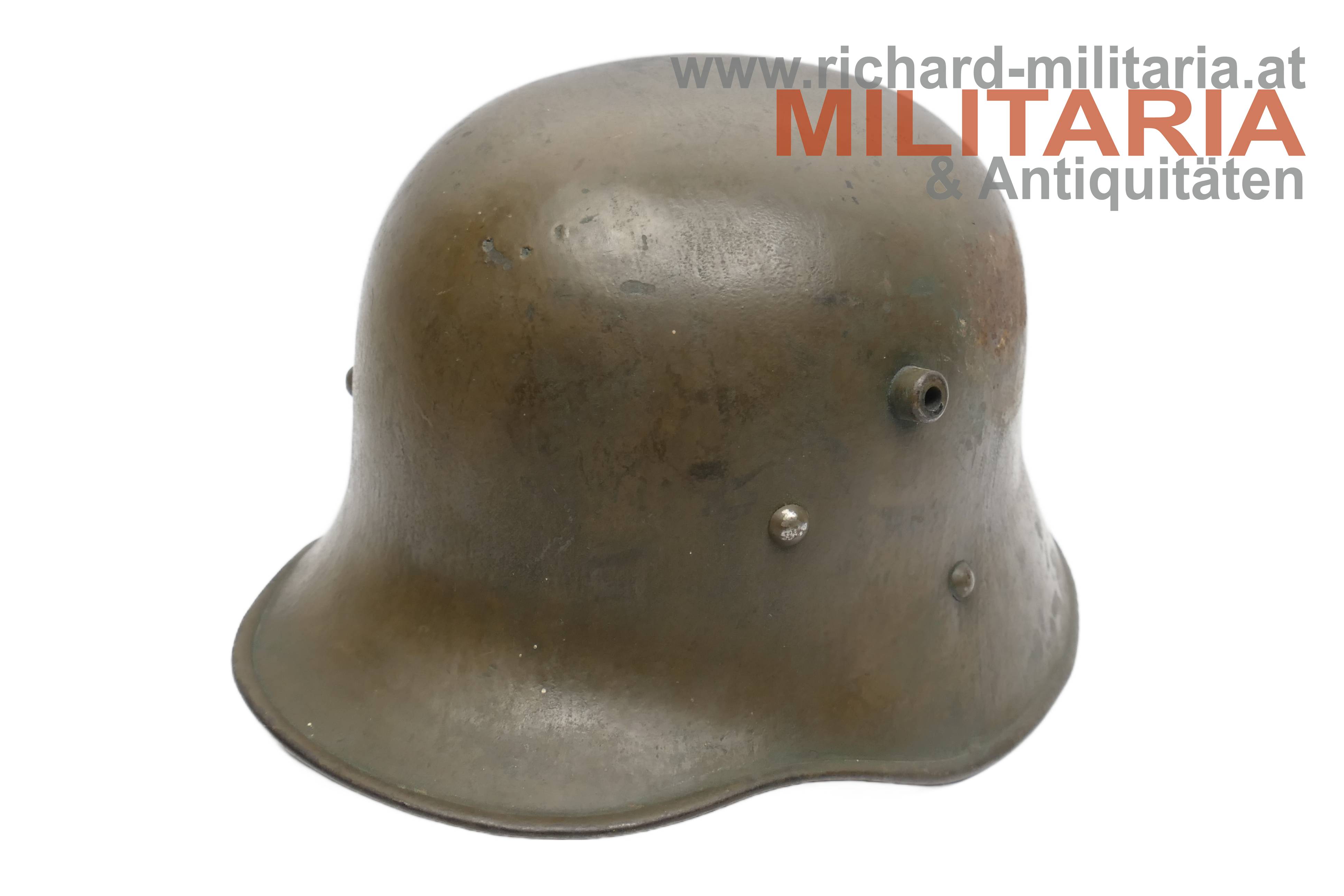 Österreich Stahlhelm M17 - tschechische Weiterverwendung