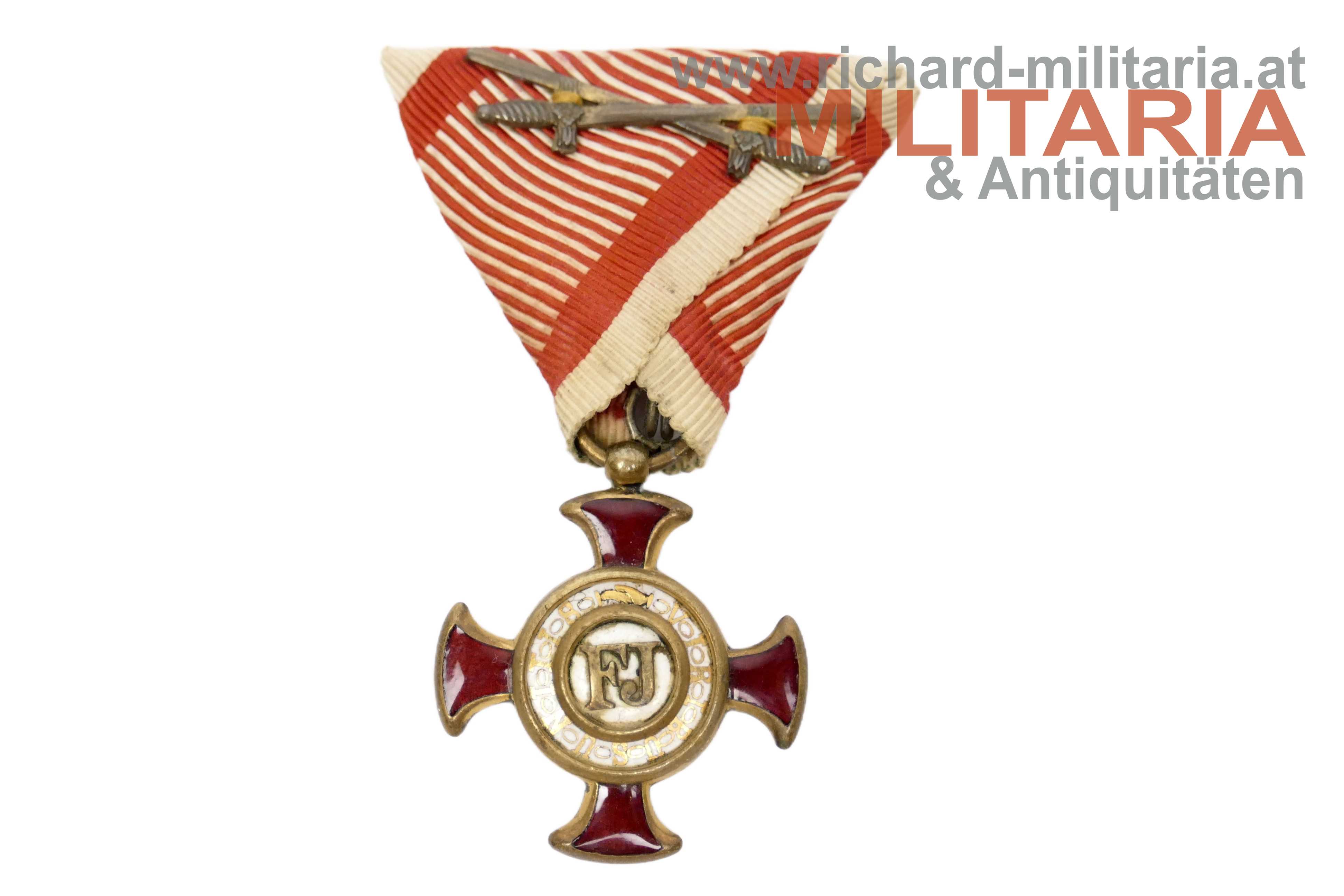 k.u.k. Goldenes Verdienstkreuz - HUW