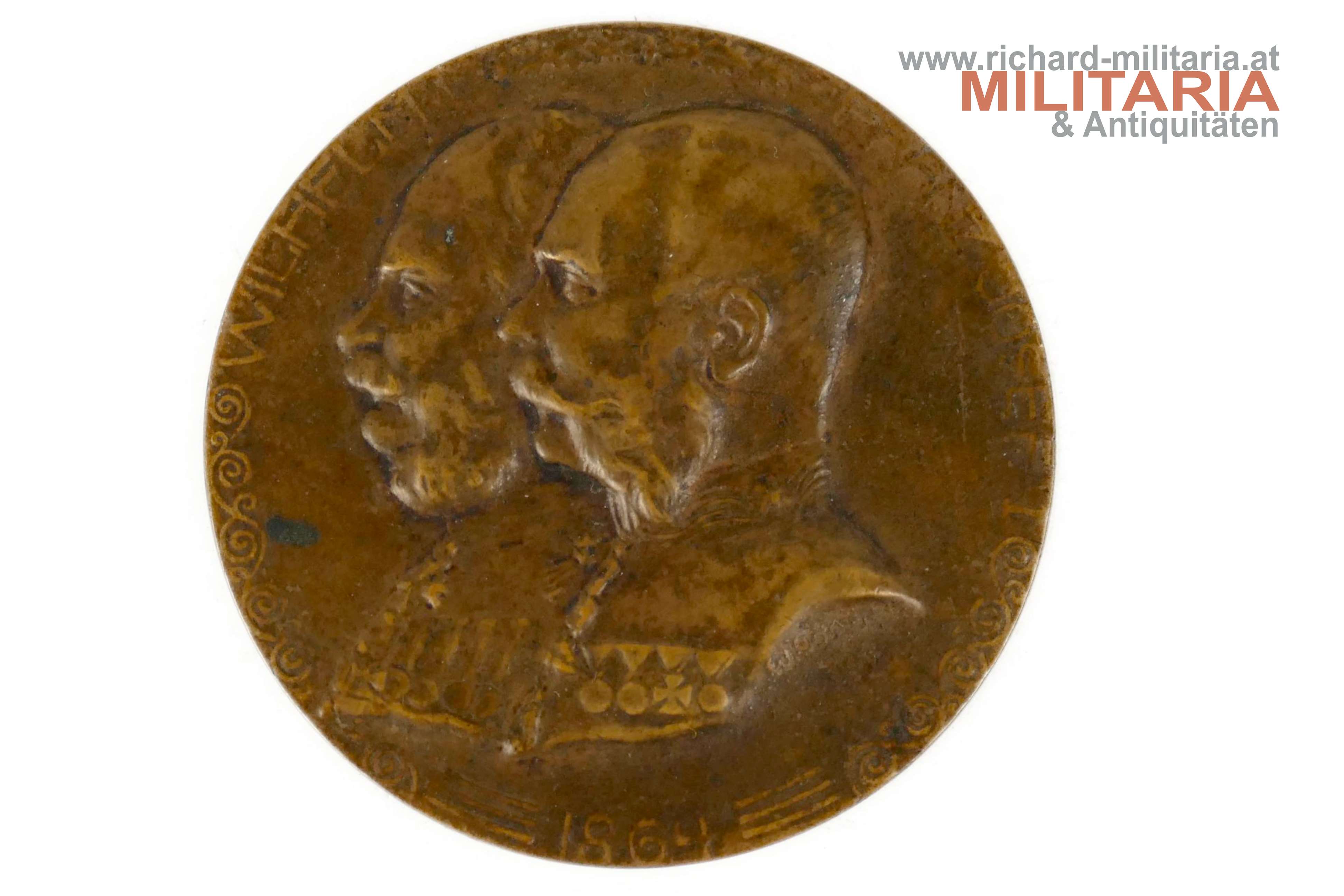 Gedenkmedaille - Schlacht von Översee - Deutsch-Dänischer Krieg 1864