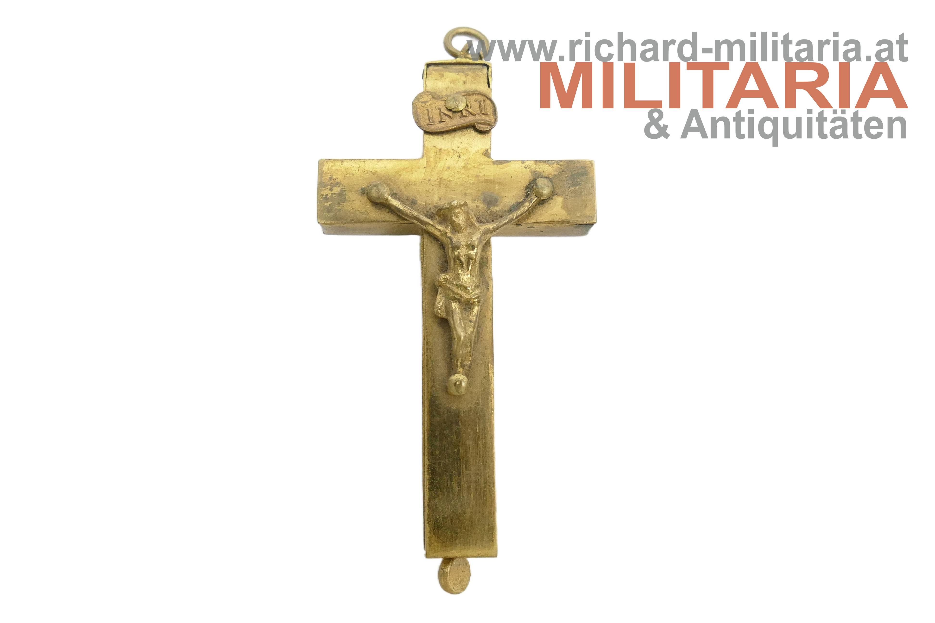 Reliquienkreuz eines Feldgeistlichen