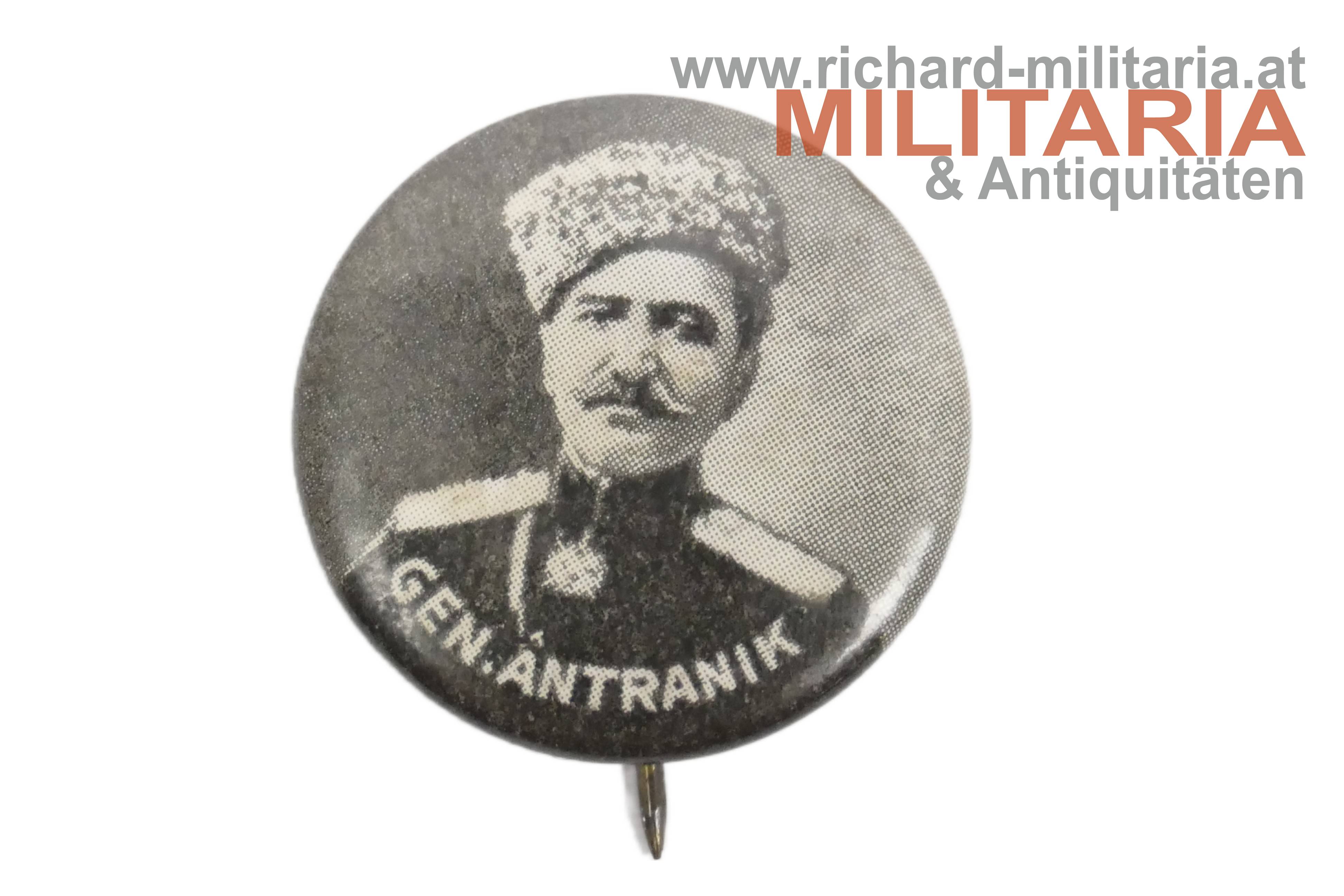 Blechabzeichen - General Antranik Ozanian - armenischer General 
