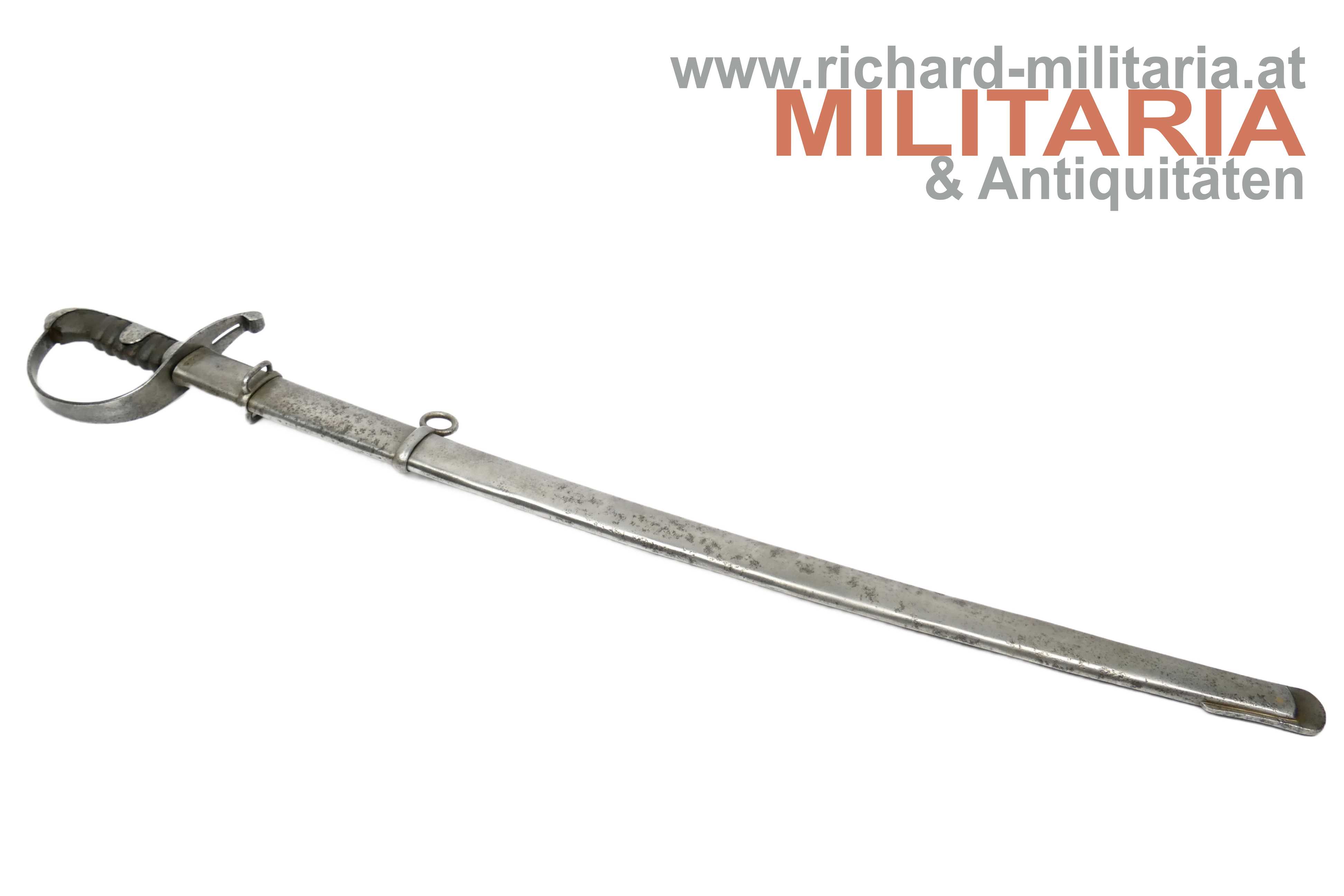 k.u.k. Kavallerie-Mannschaftssäbel M1877 "leichter Gattung" - "14. FK."