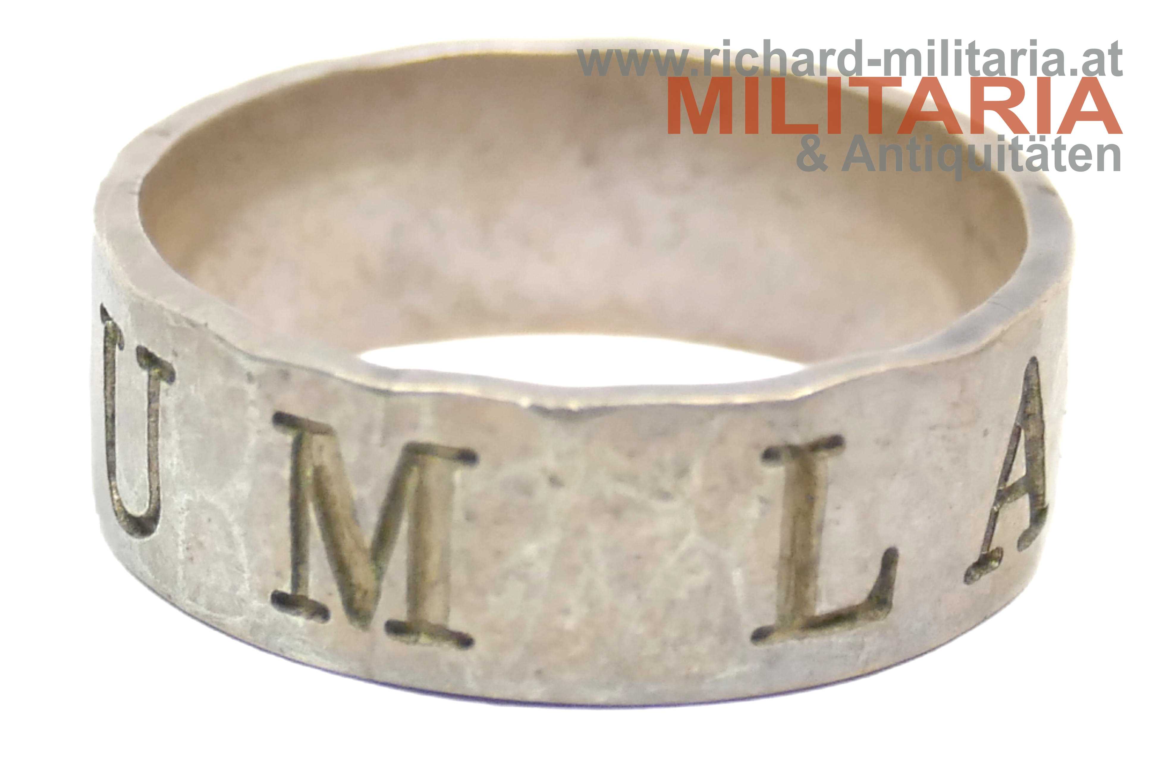 Ring "Cum Laude" SILBER