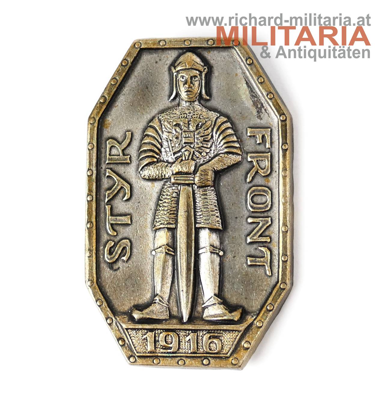 k.u.k. Kappenabzeichen - Styr Front 1916 