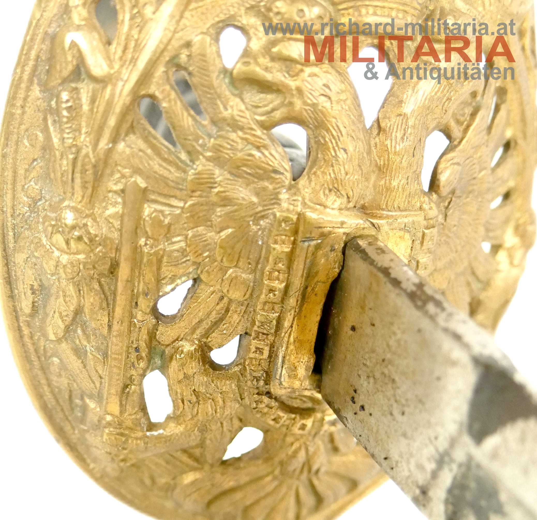 k.u.k. Kriegsmarine Offizierssäbel M1850/1871 