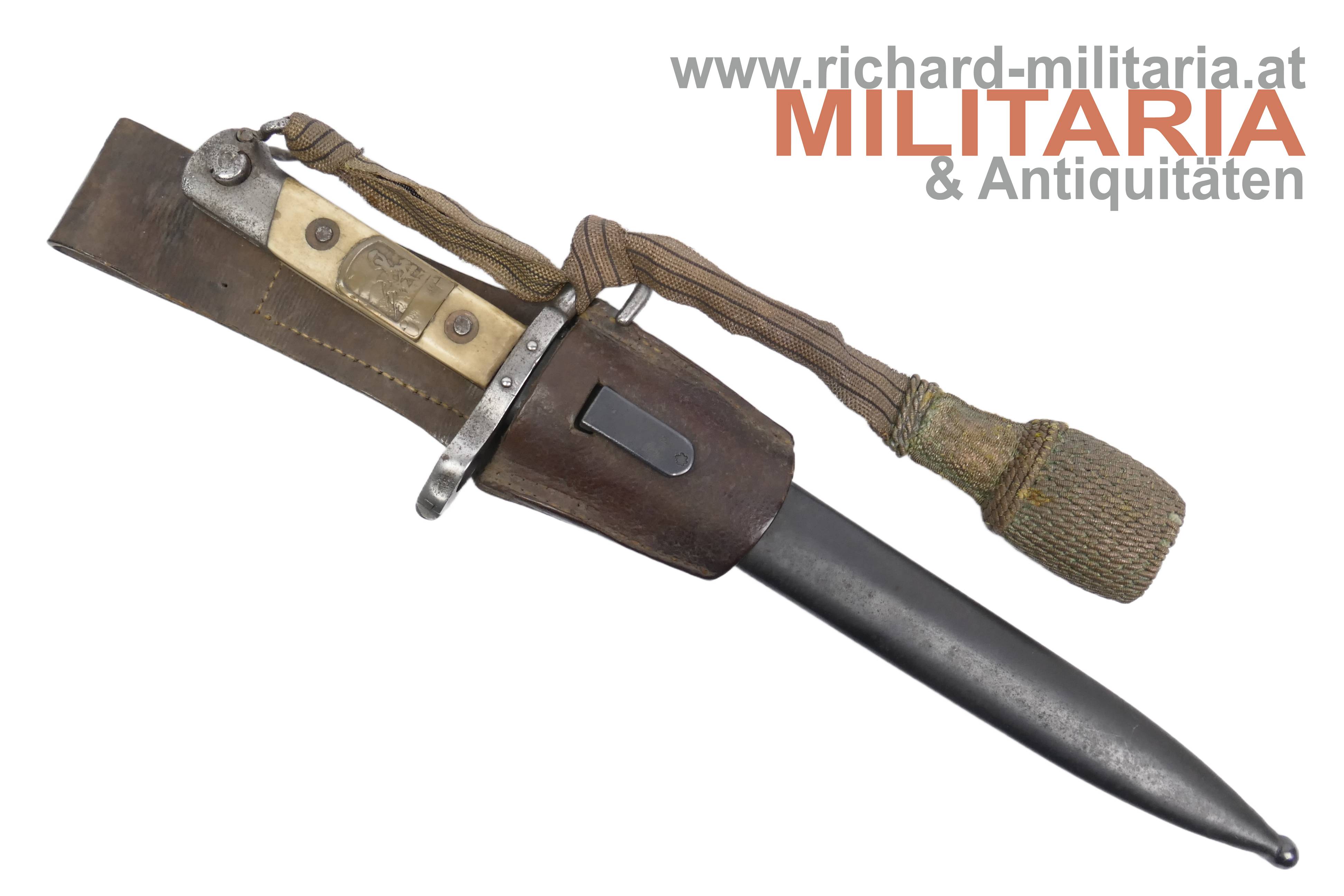 k.u.k. Messerbajonett M1895 - Beingriff - Isonzo-Armee