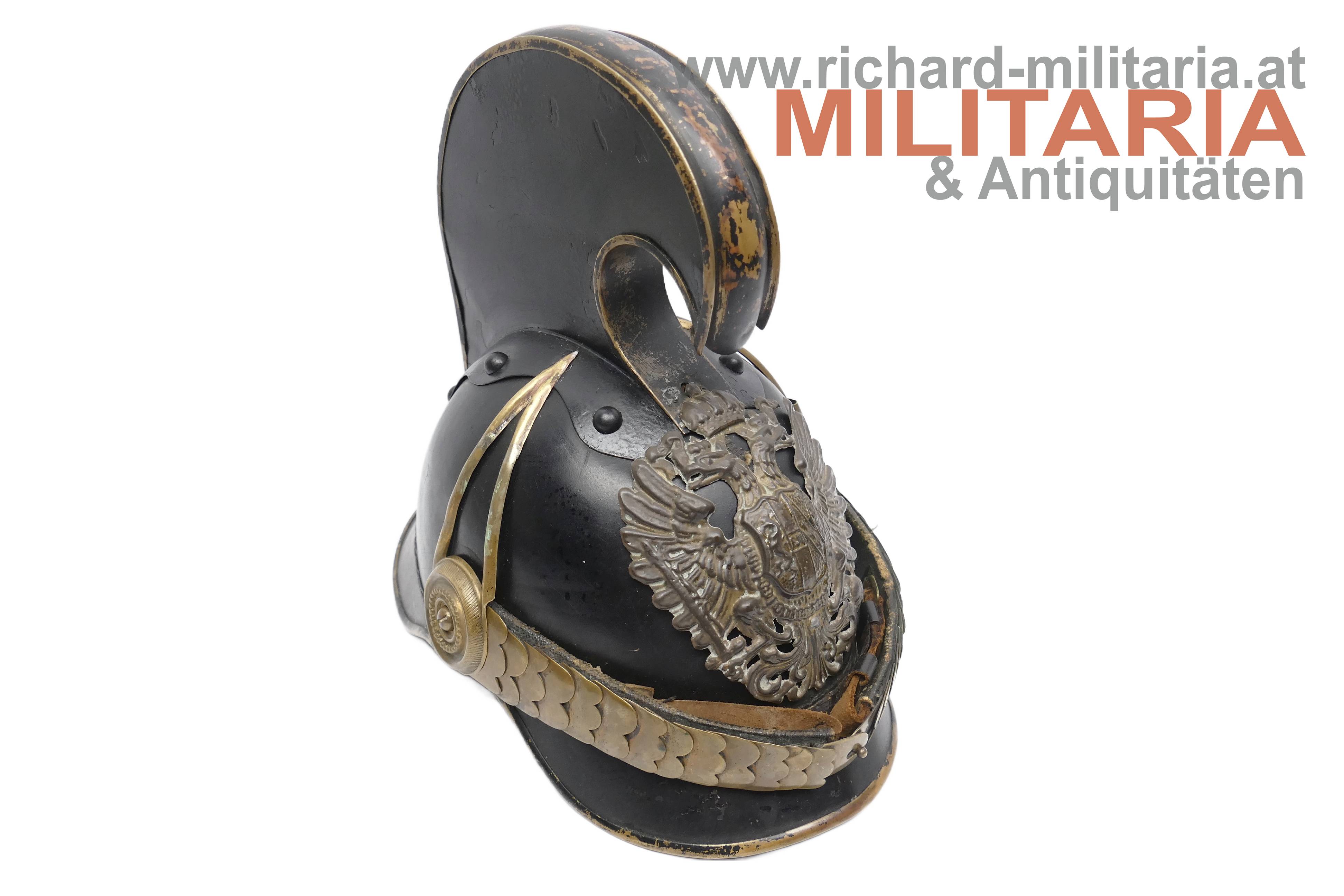 k.u.k. Helm für Dragoner - Mannschaften und Unteroffiziere M1905