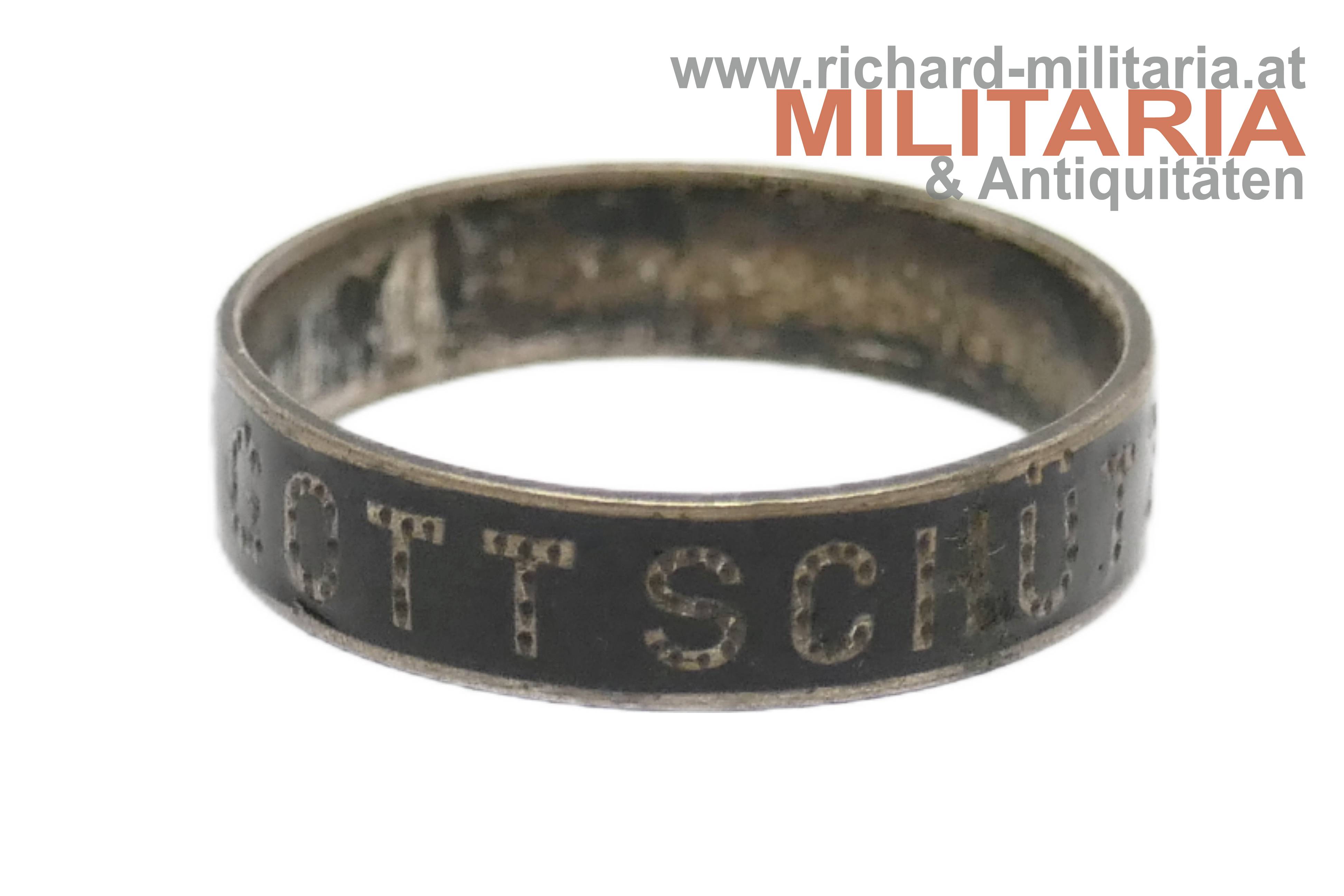 k.u.k. patriotischer Ring - "Gott schütze dich"