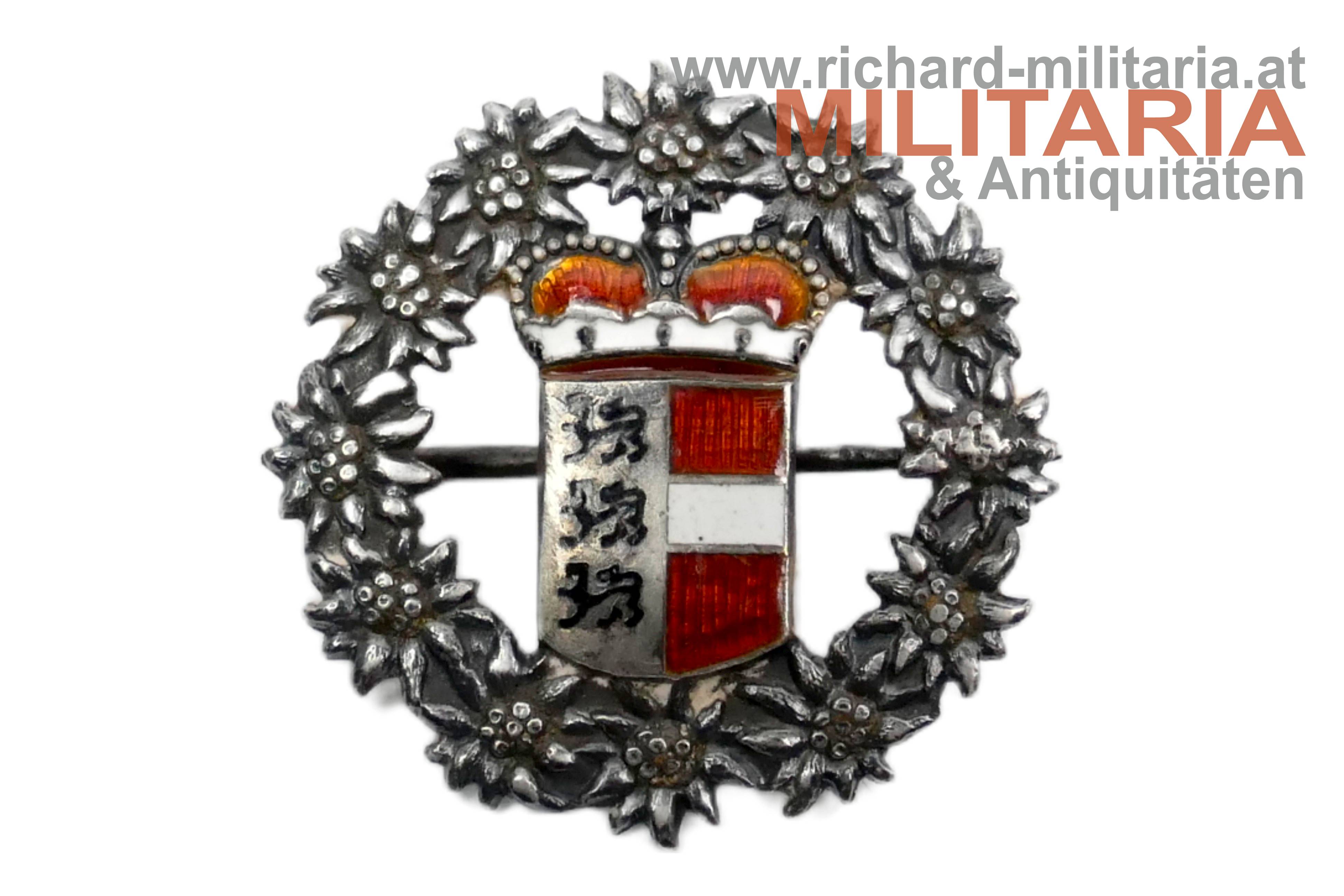 k.u.k. Kärntner Freiwilligen Schützen - Kappenabzeichen