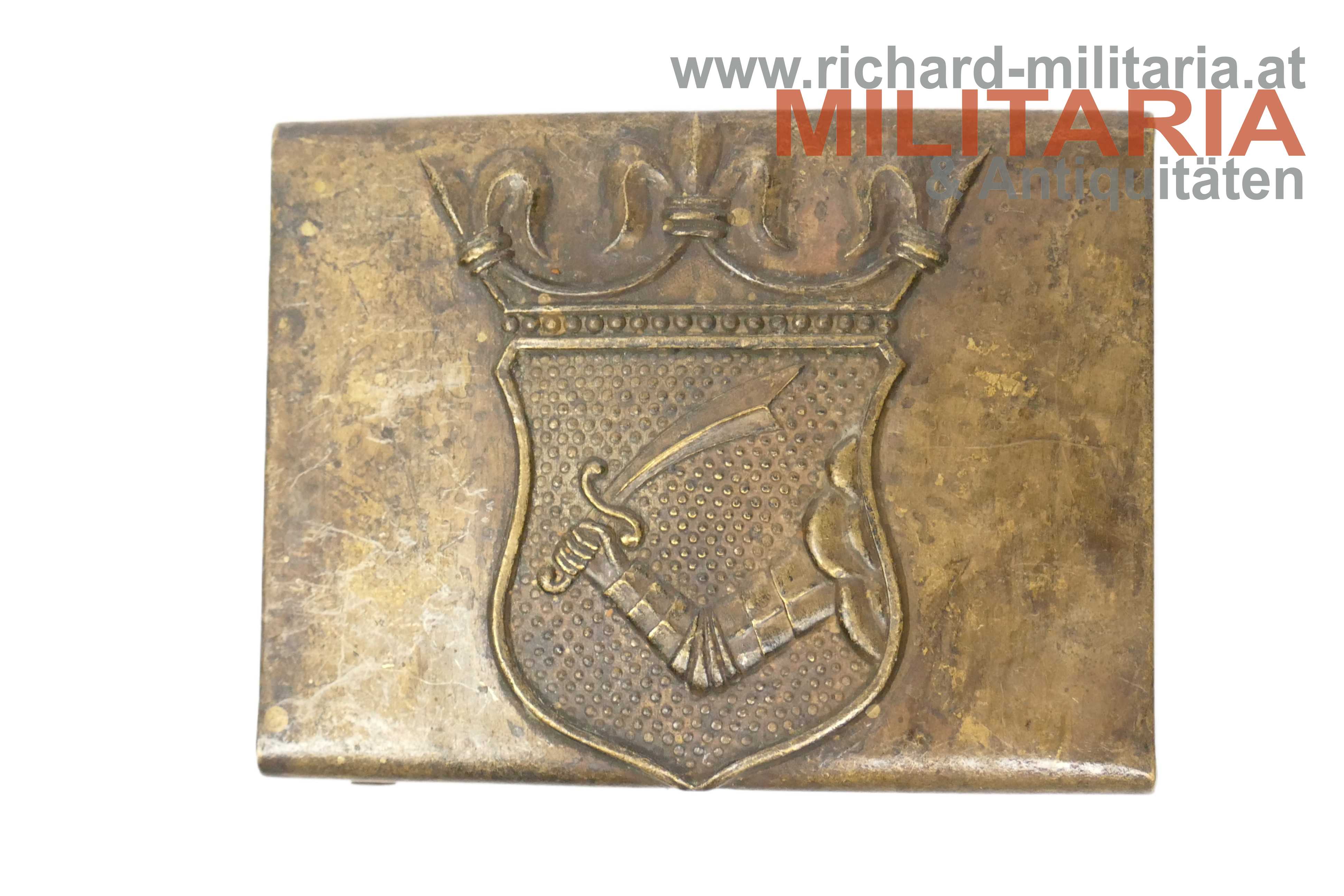 k.u.k. Leibriemenschliesse der bosnisch-herzegowinischen Gendarmerie