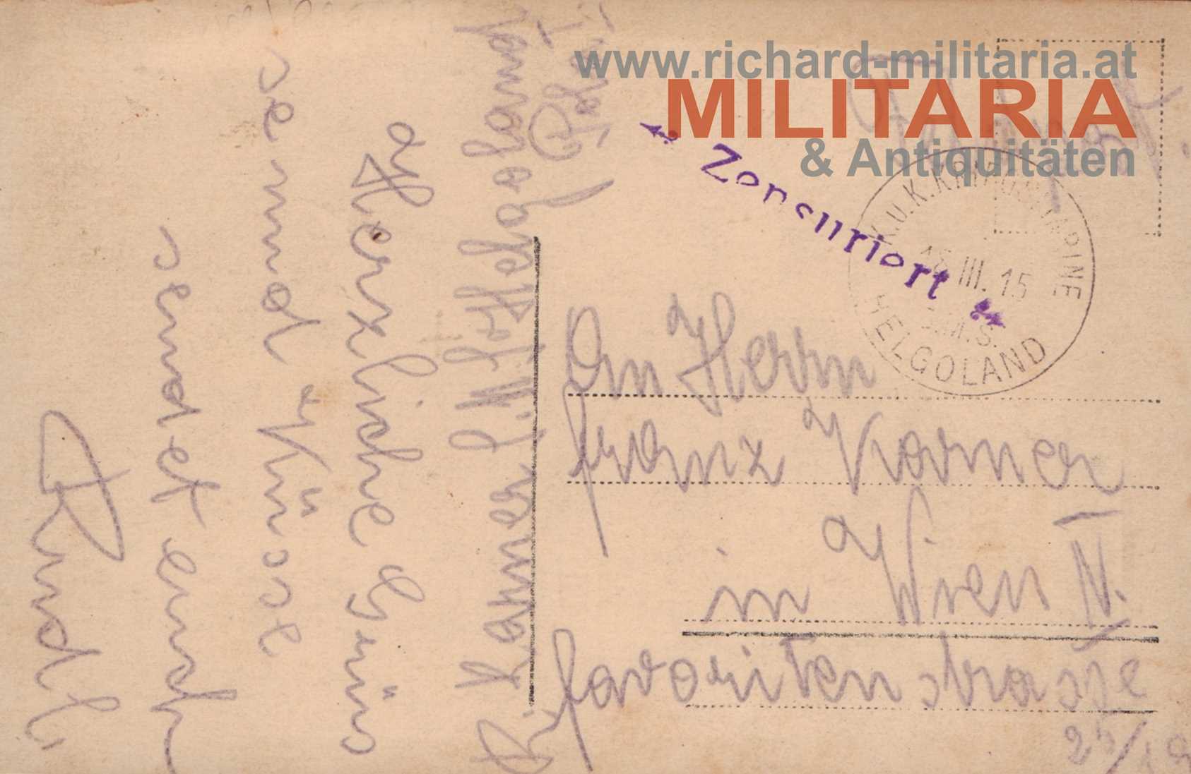 k.u.k. Matrosen mit Torpedo auf der SMS Helgoland