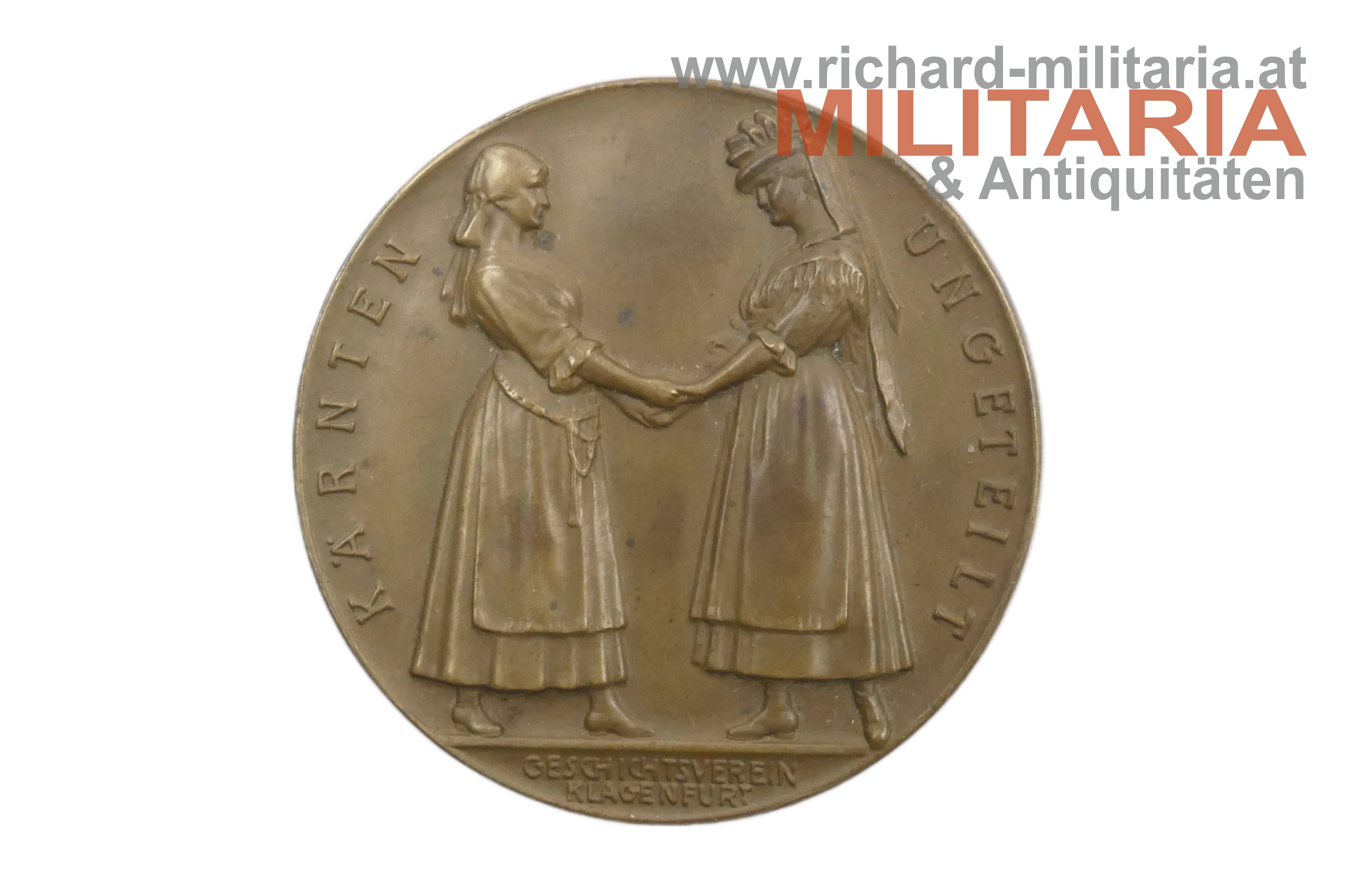 Kärntner Volksabstimmung 10.X.1920 Medaille 