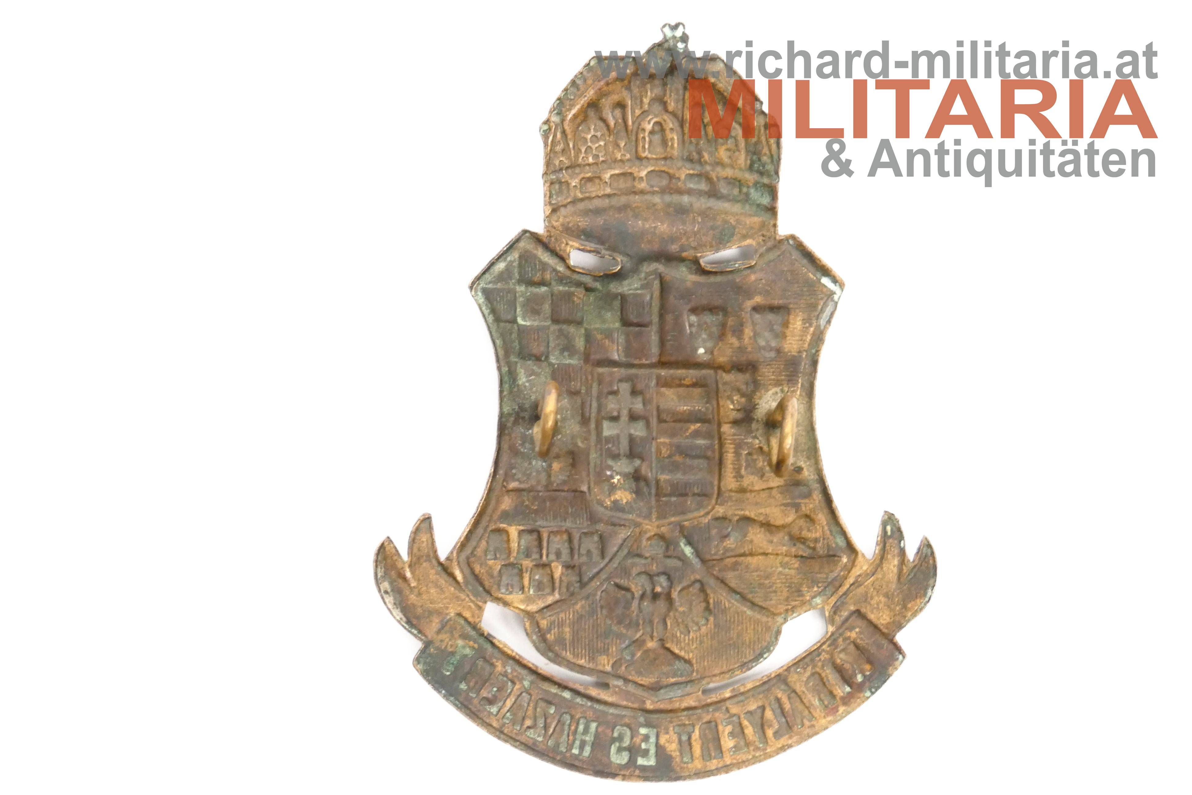 königl.-ungar. Tschako-Wappen M1891