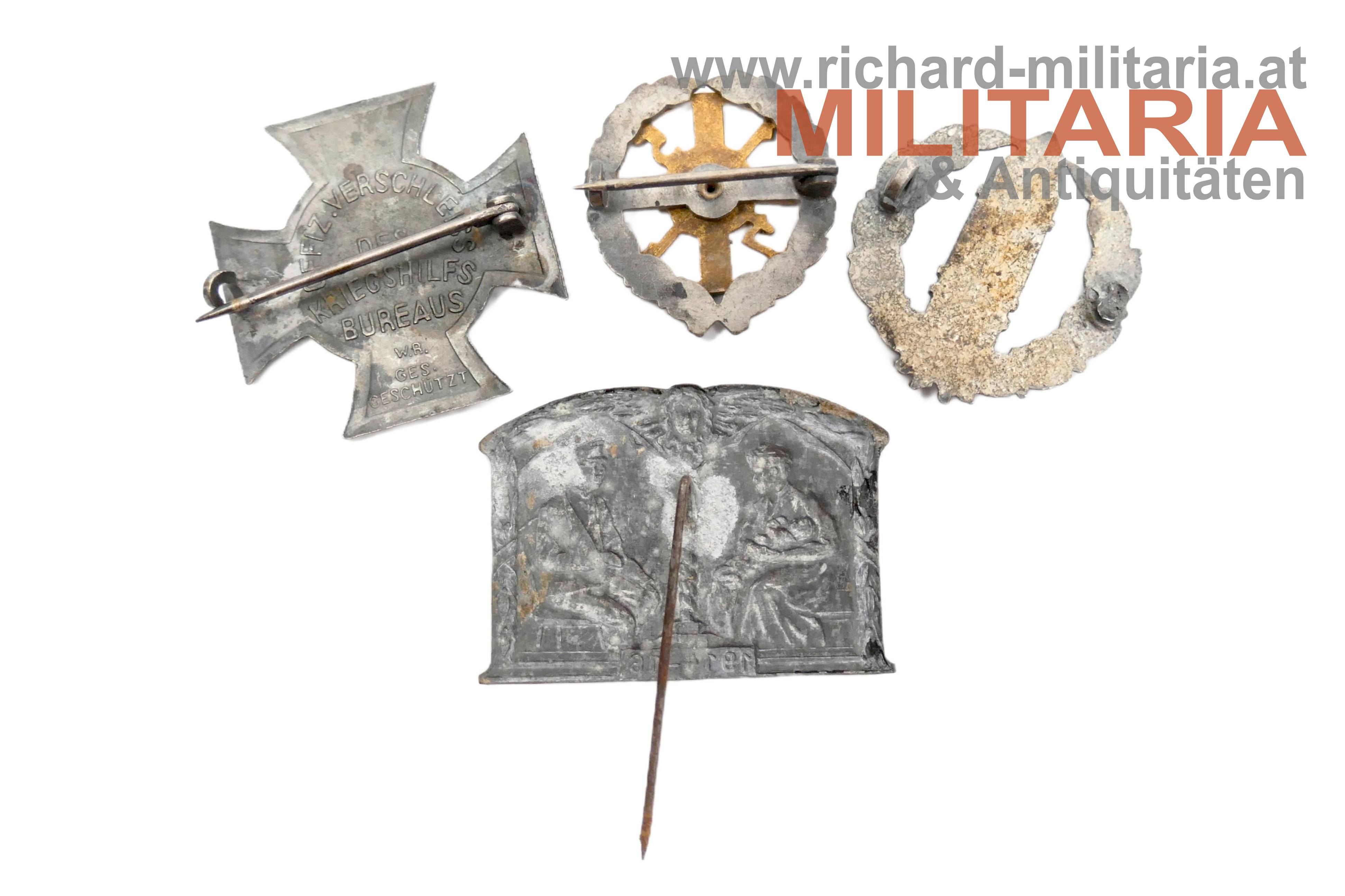 k.u.k. Konvolut patriotisches Abzeichen