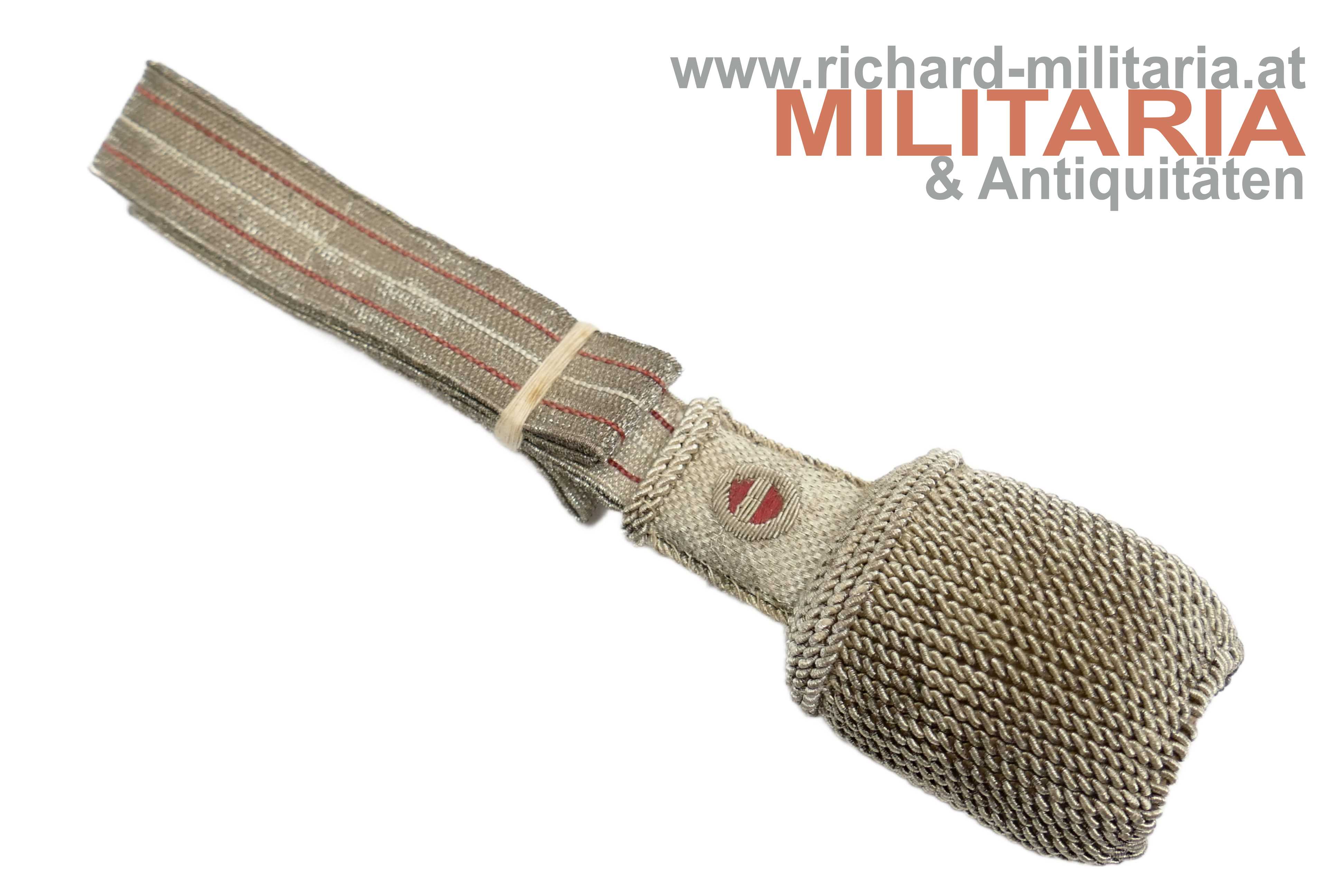 Österreich I. Republik - Portepee für Beamte der Bundesgendarmerie 