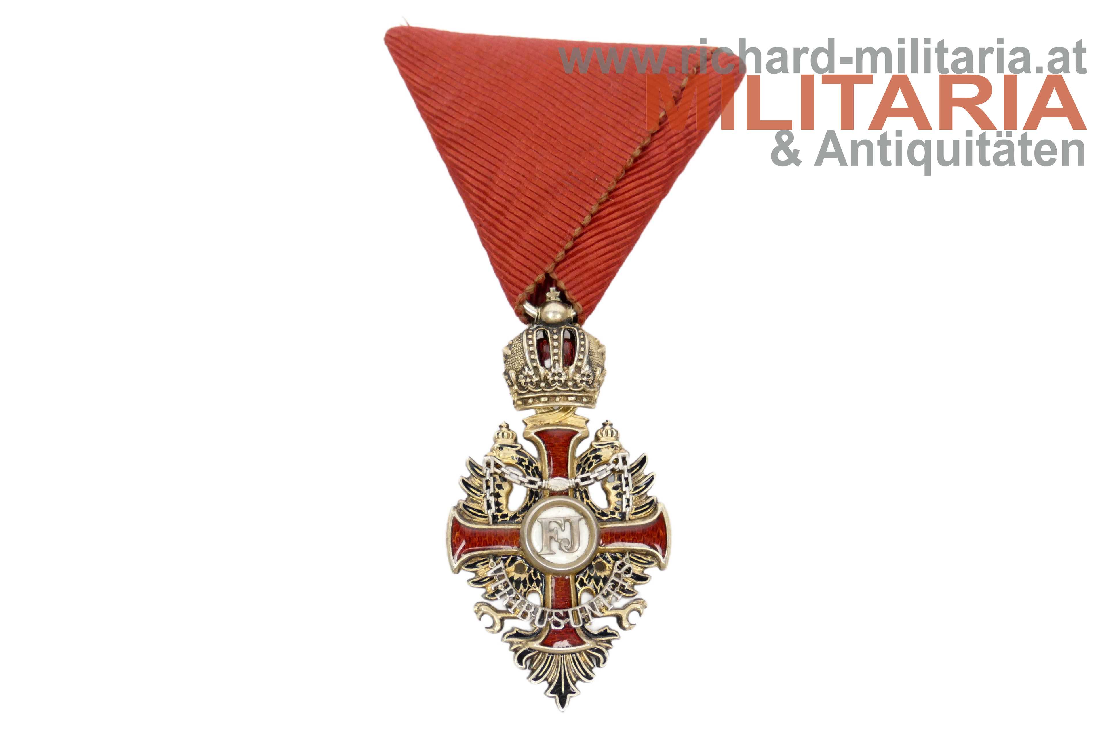 kaiserlicher Franz - Joseph-Orden - Ritterkreuz SILBER