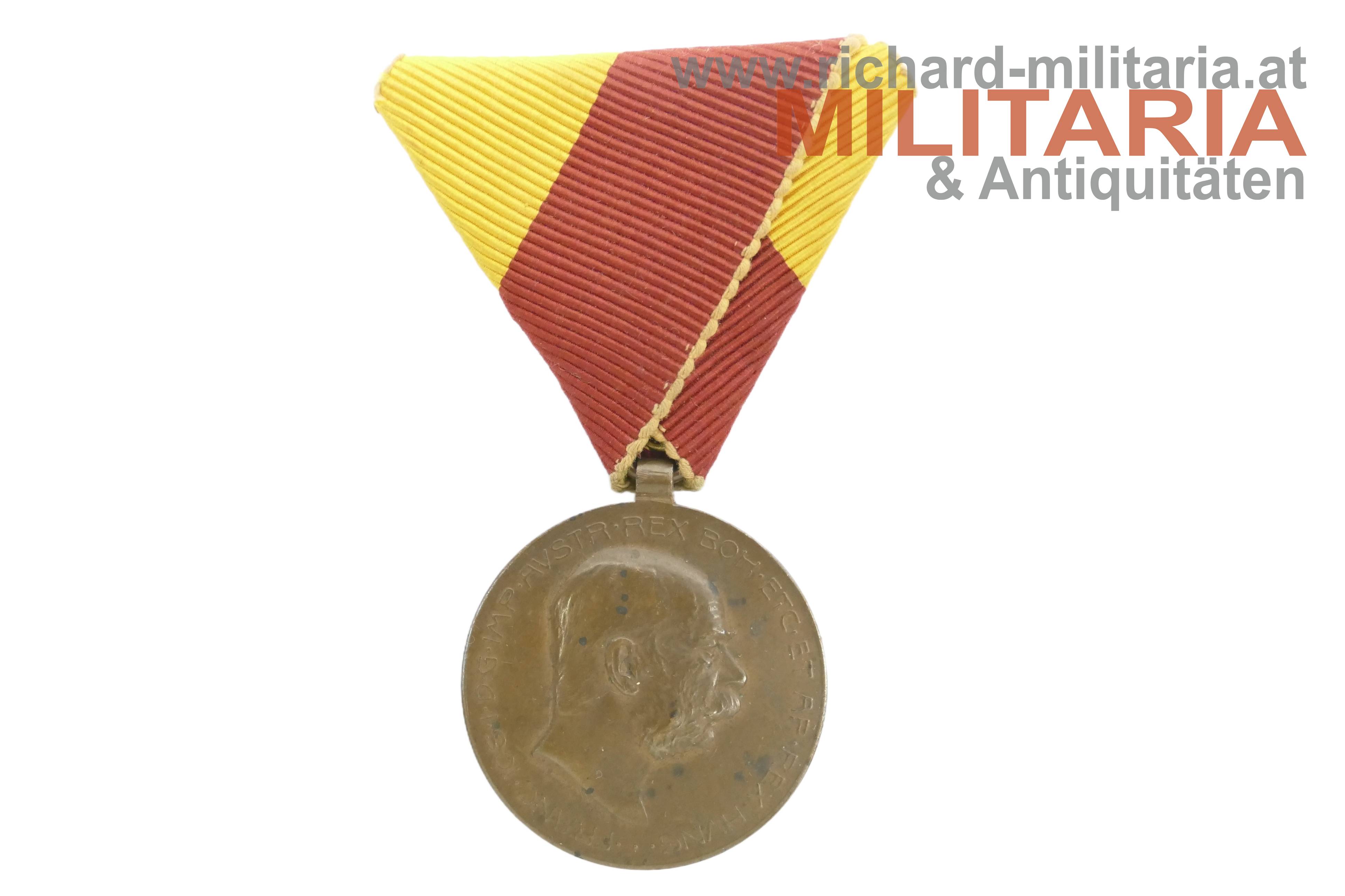 Bosnisch-herzegowinische Erinnerungsmedaille 1909 - "Bosnien-Medaille"