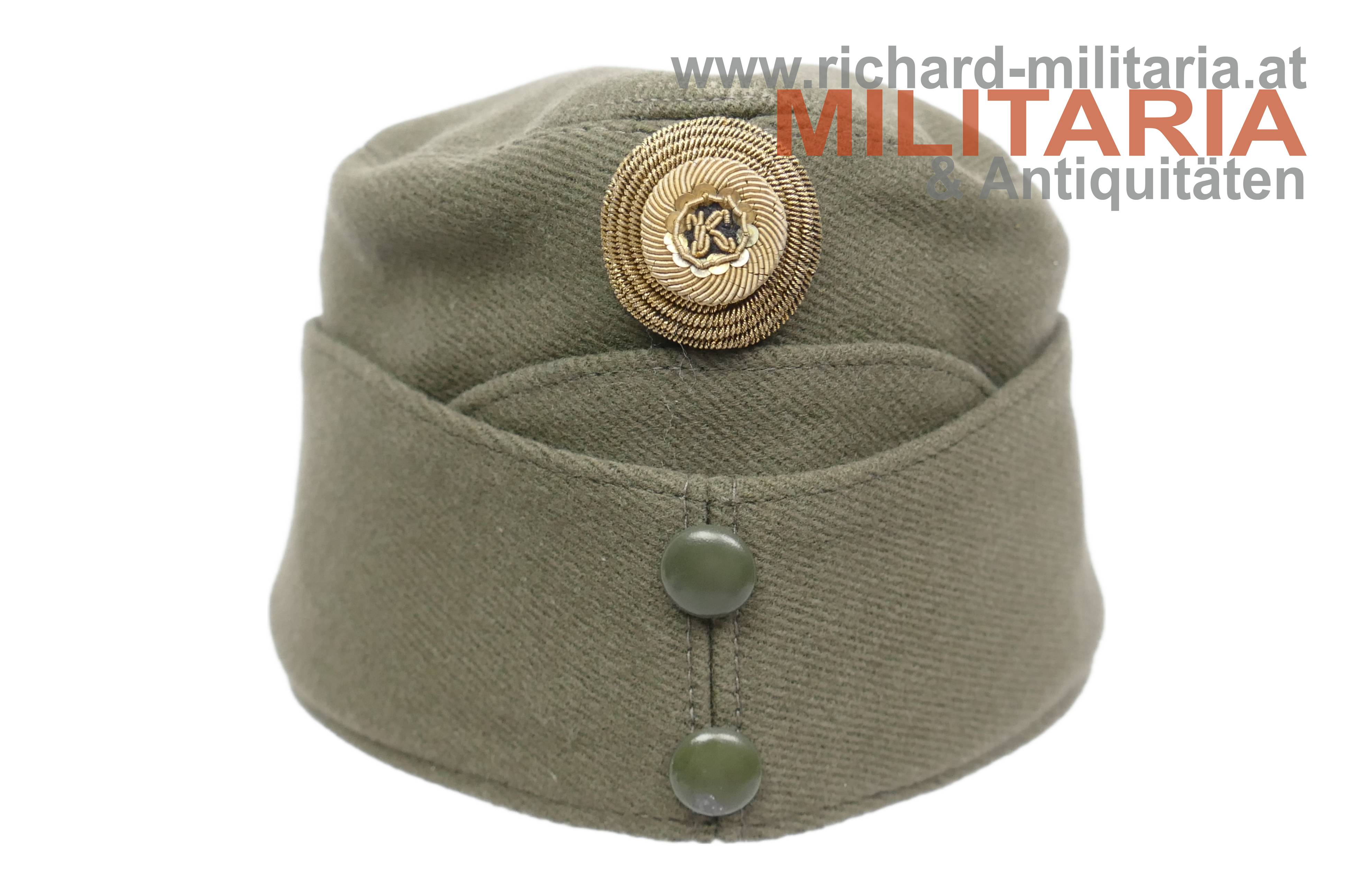 k.u.k. feldgraue schirmlose Kappe für Offiziere Kaiser Karl - MINT!!! 