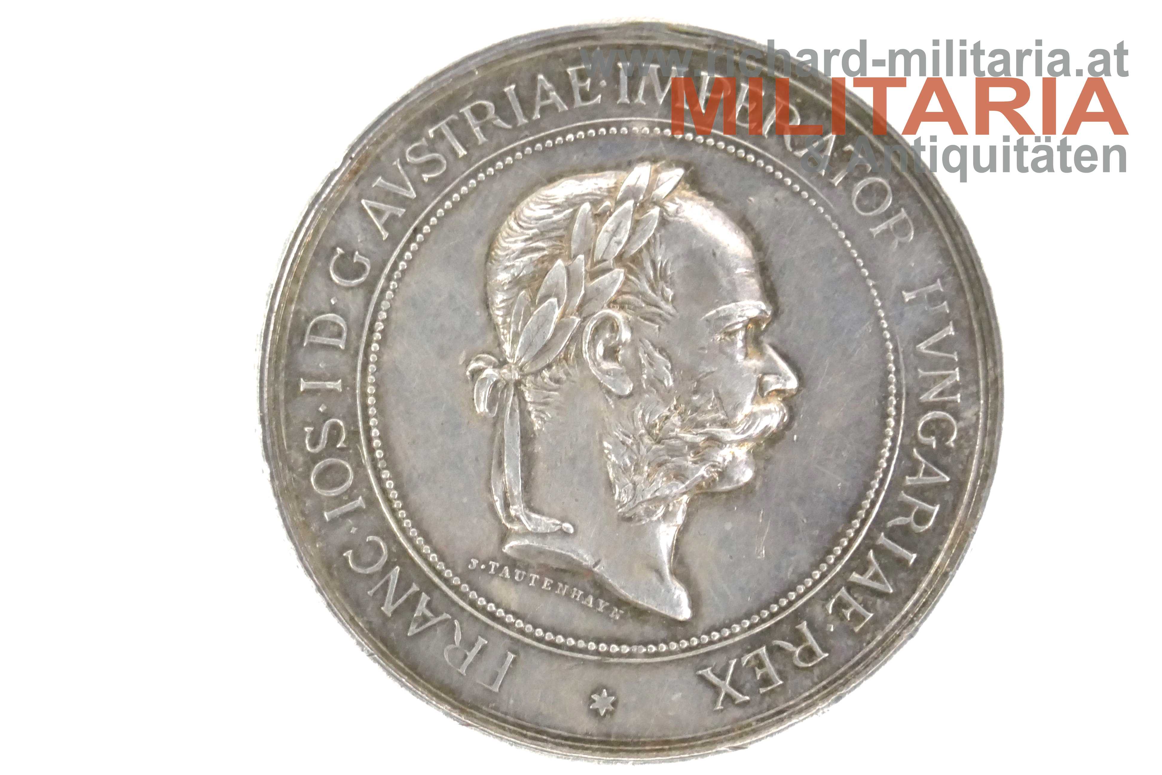 Kaiser Franz Josef - Staatspreis für Pferdezucht - nicht tragbare Medaille